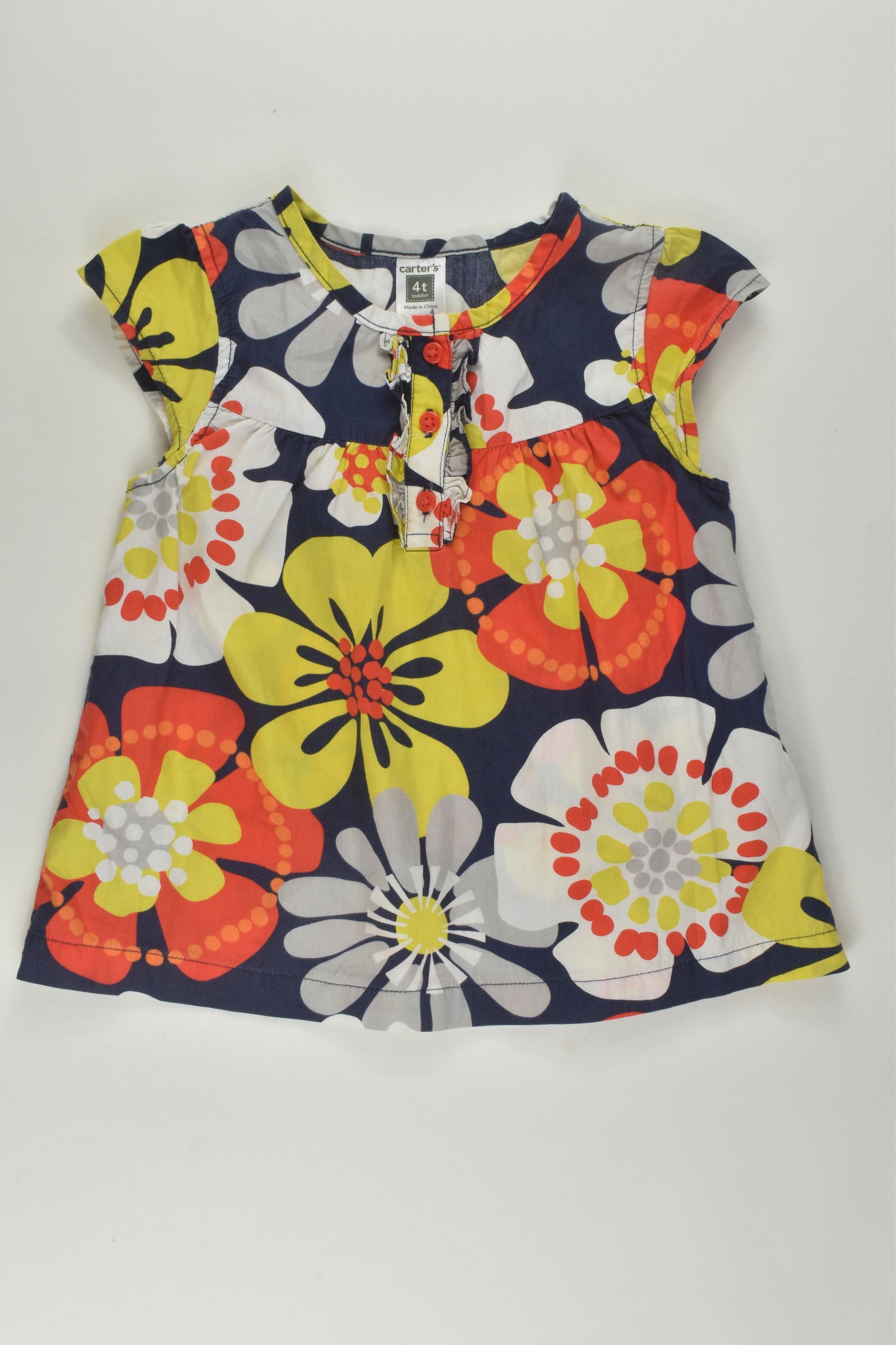Carter's Size 4 Floral Blouse