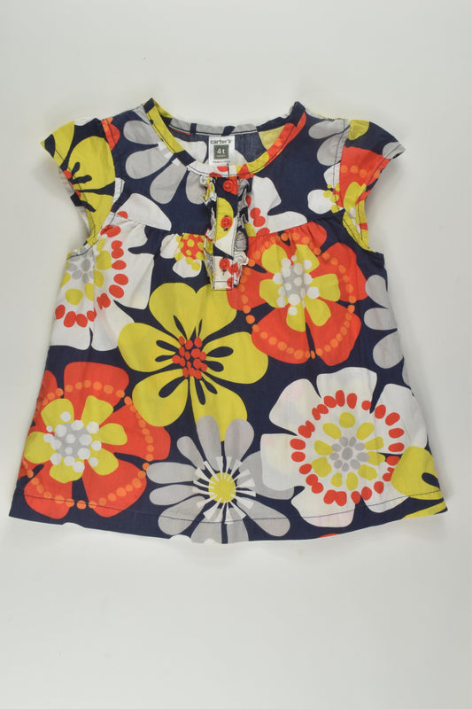 Carter's Size 4 Floral Blouse