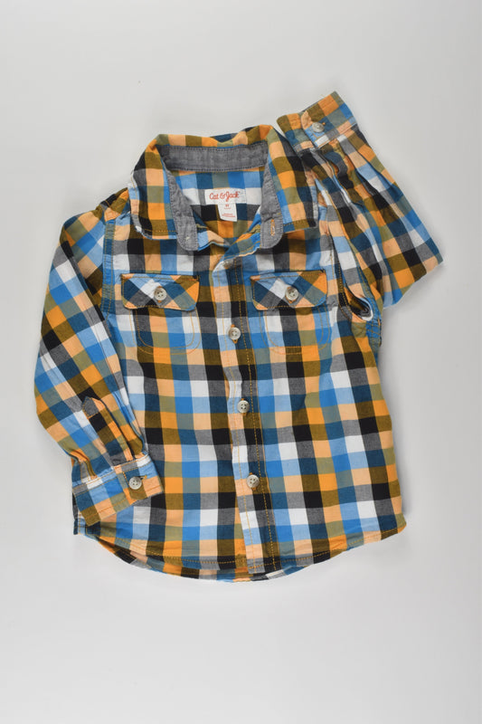 Cat & Jack Size 2 Checked Shirt