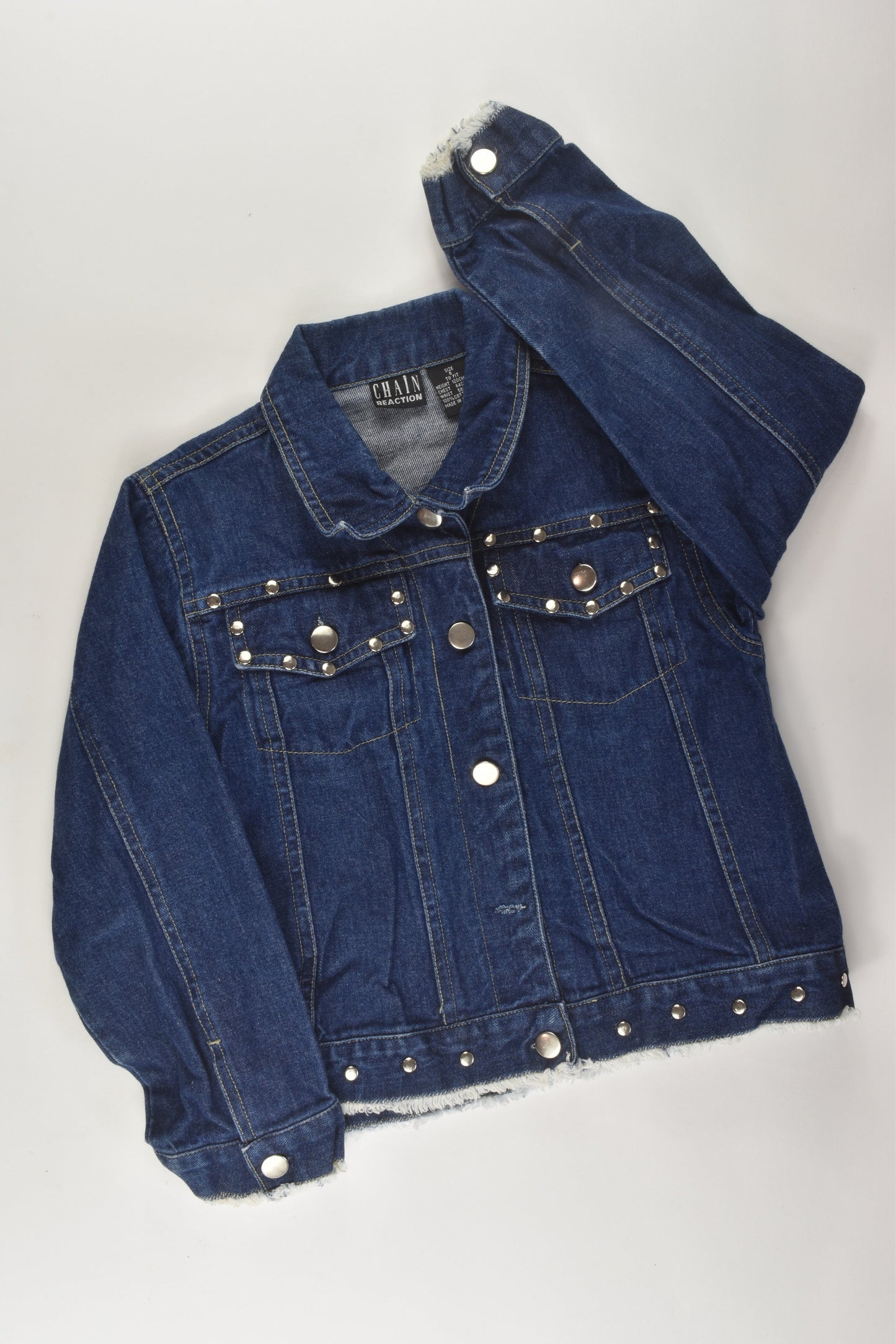 Chain Reaction Size 6 Denim Jacket