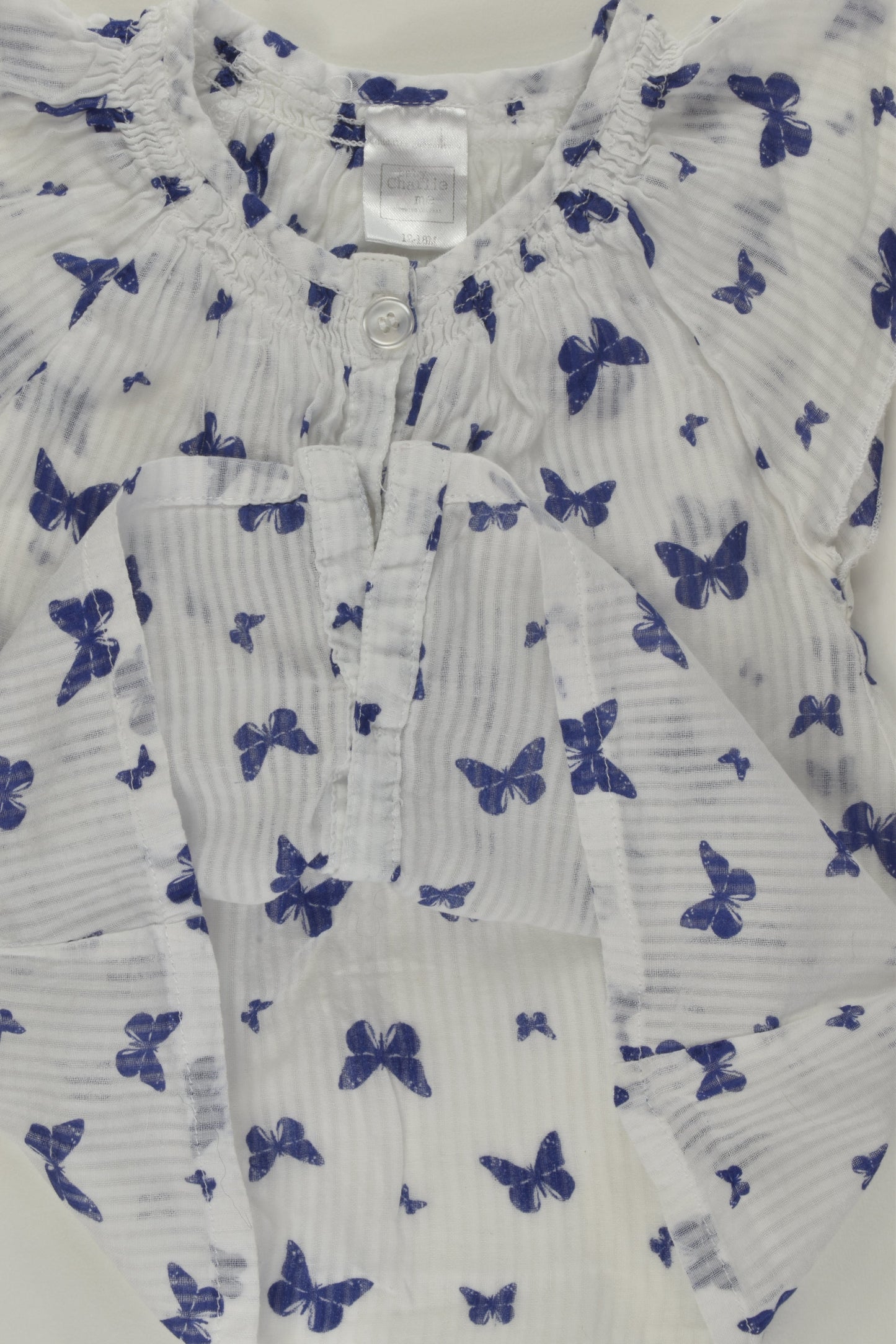 Charlie & Me Size 1 Butterflies Blouse