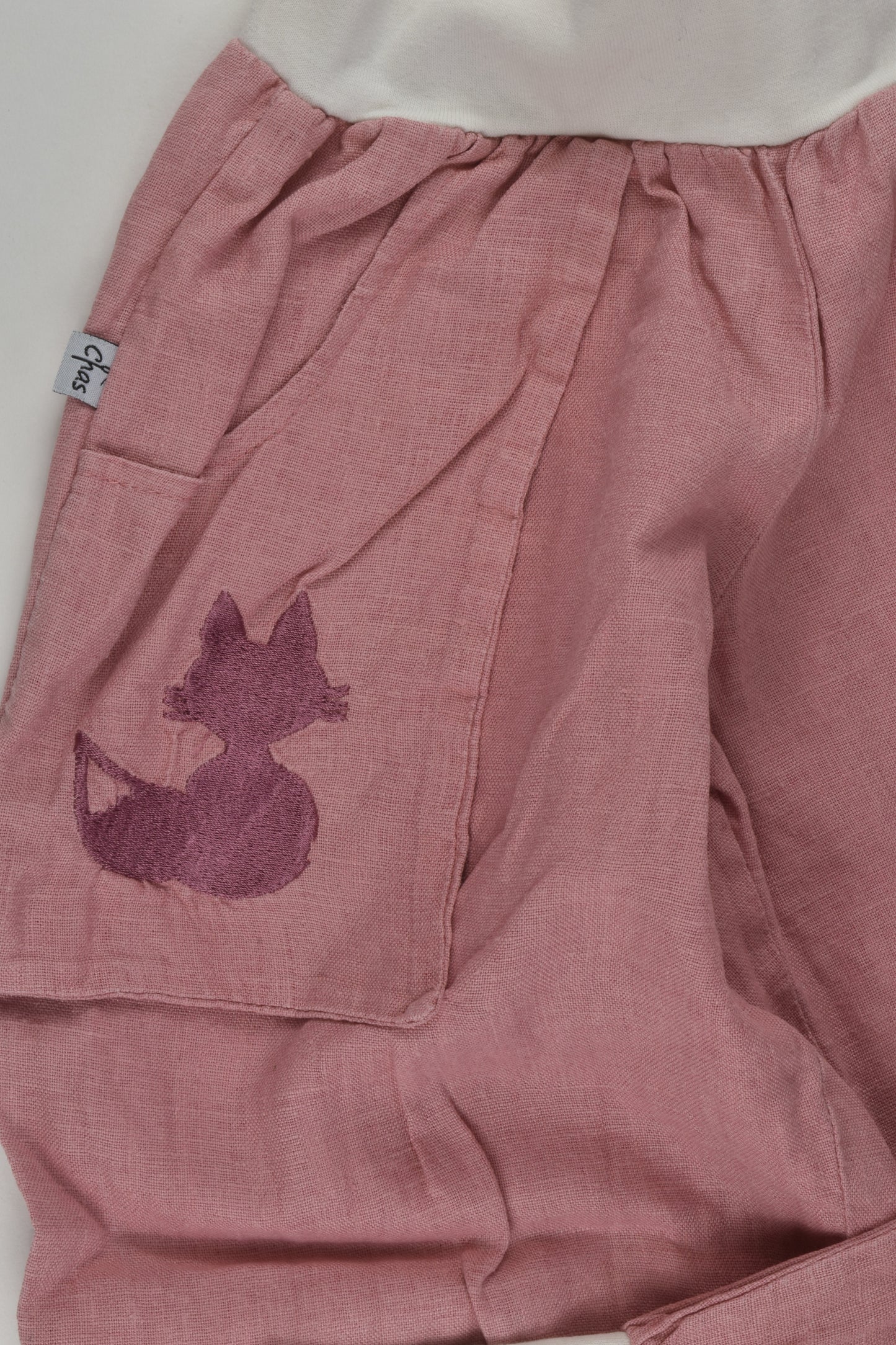 Chas Size 3-6 Linen Fox Pants