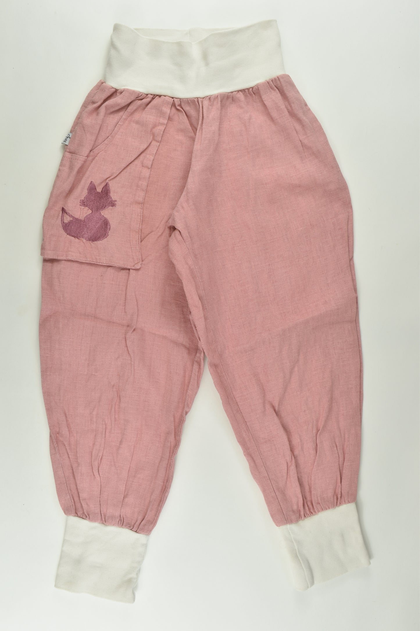 Chas Size 3-6 Linen Fox Pants