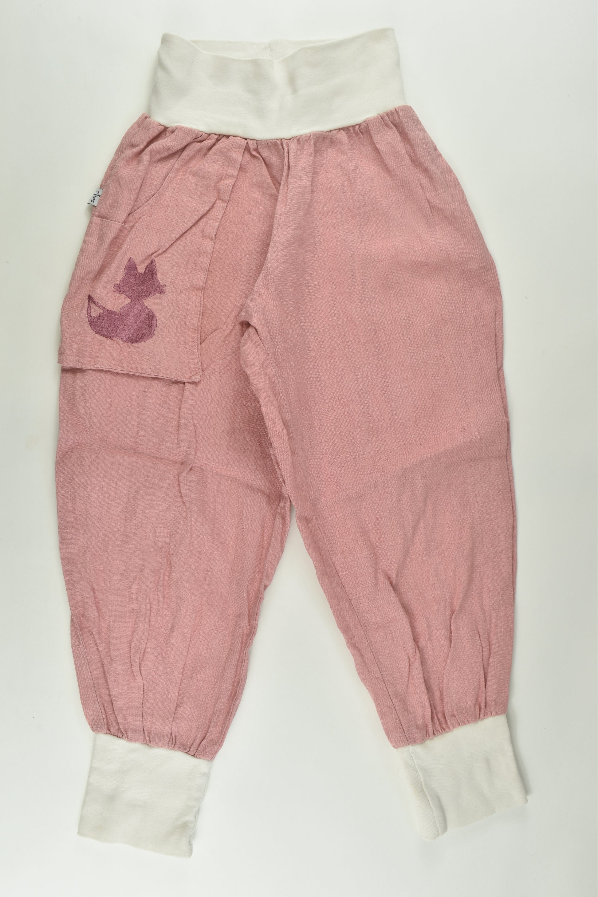 Chas Size 3-6 Linen Fox Pants