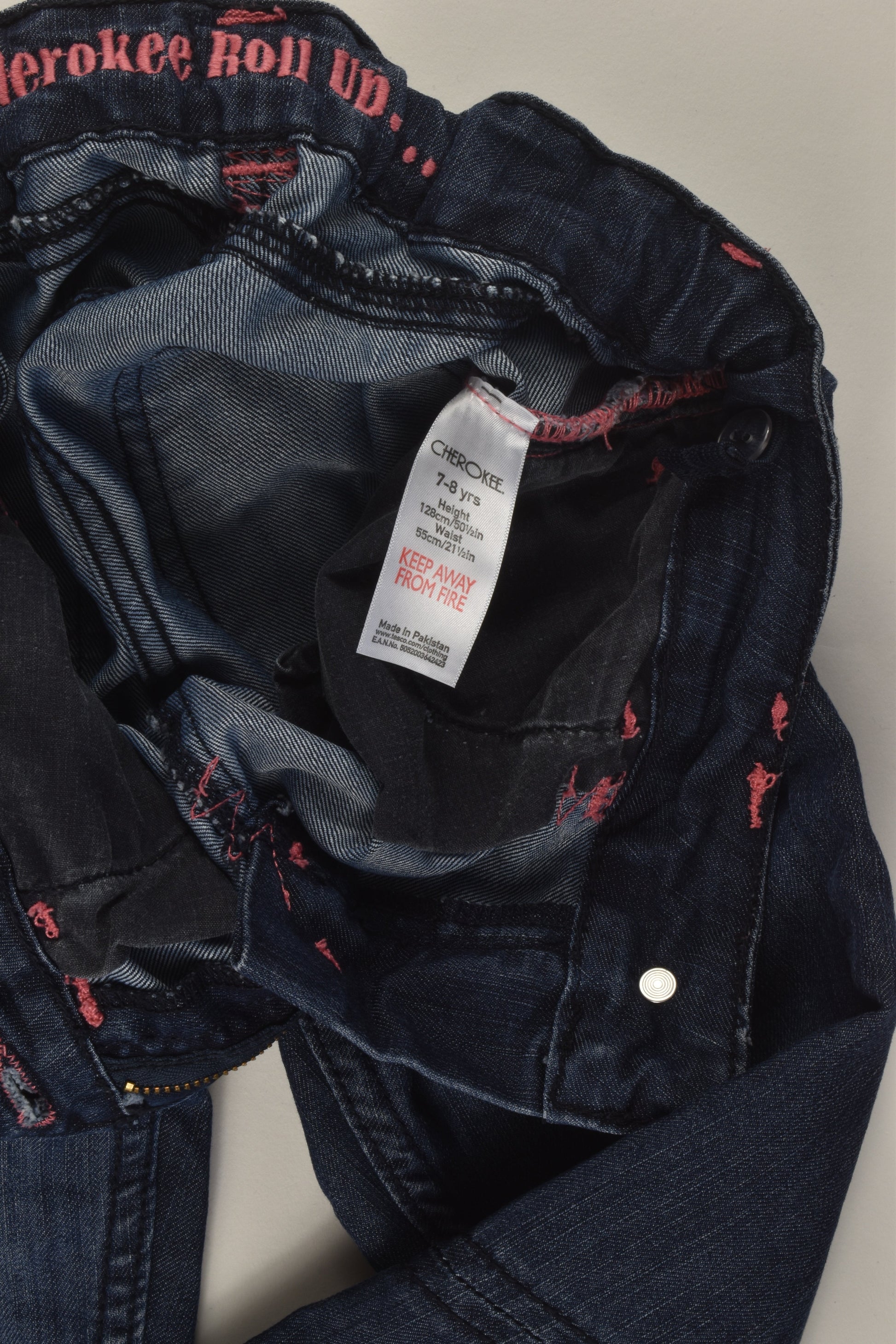 Cherokee Size 7-8 Denim Pants