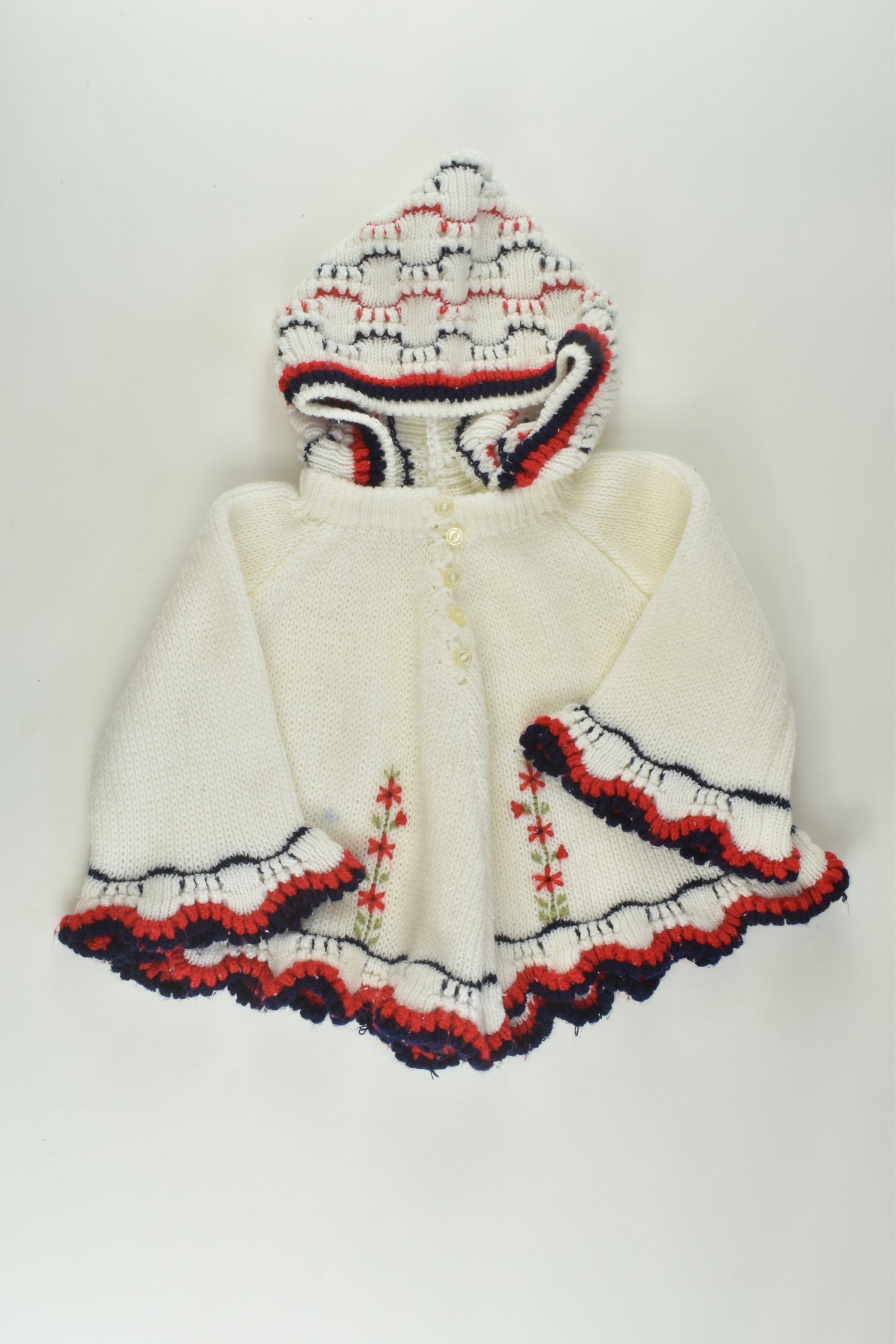 Chicaloo Size approx 1-2 Vintage Knit Jumper