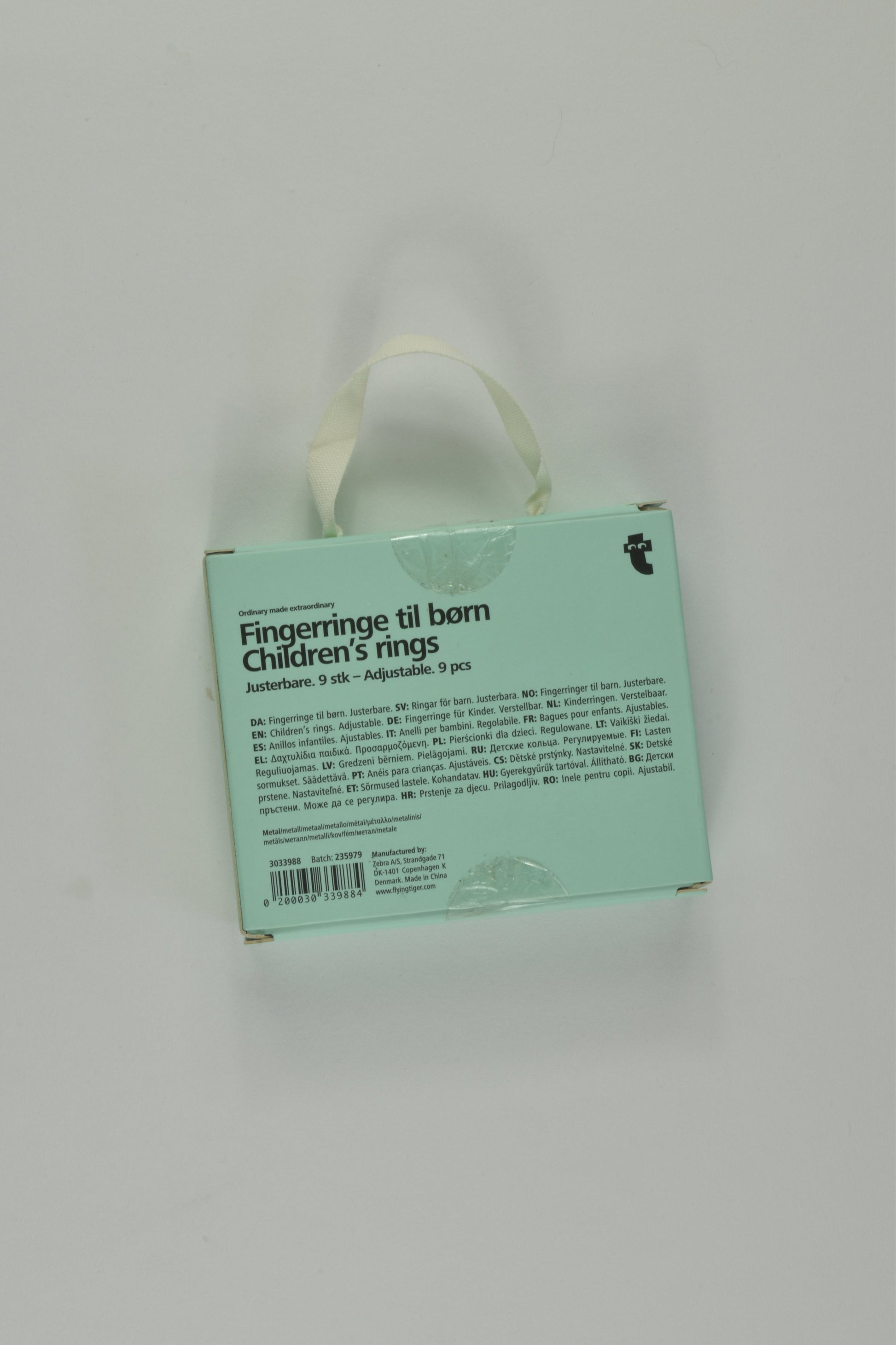 Children's Rings 9 Pieces