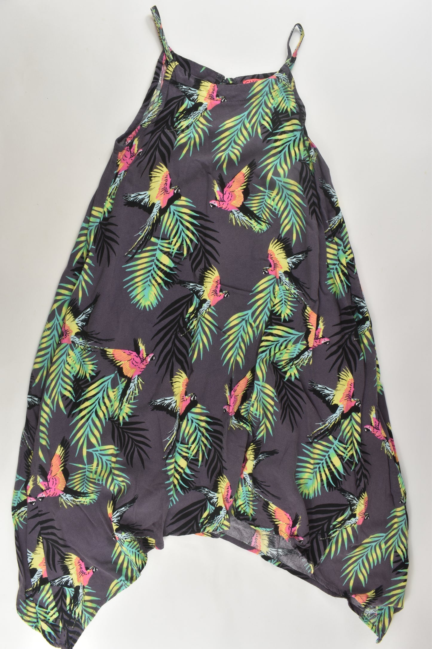 Chino Kids Size 10 Parrot Dress