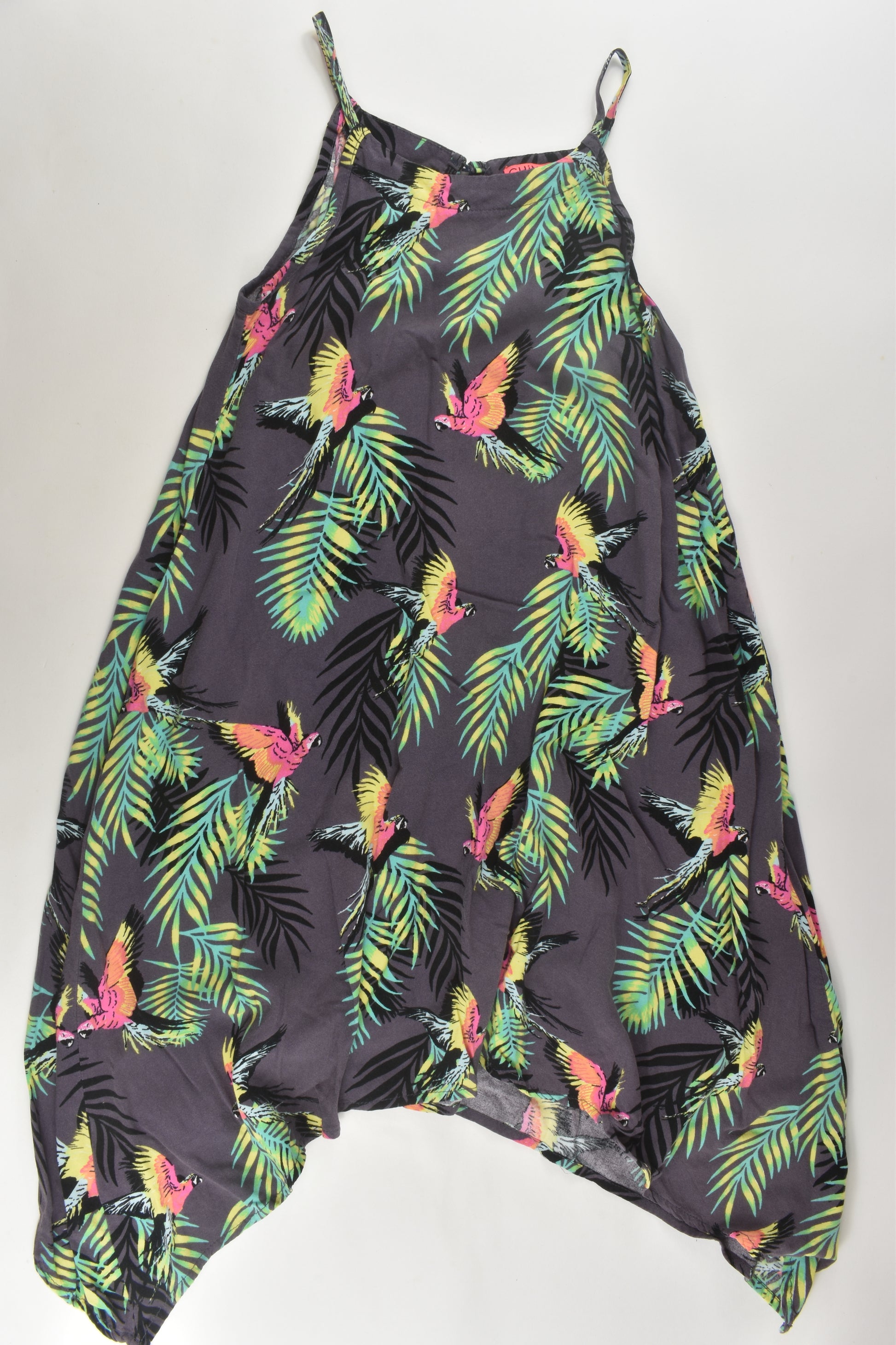 Chino Kids Size 10 Parrot Dress