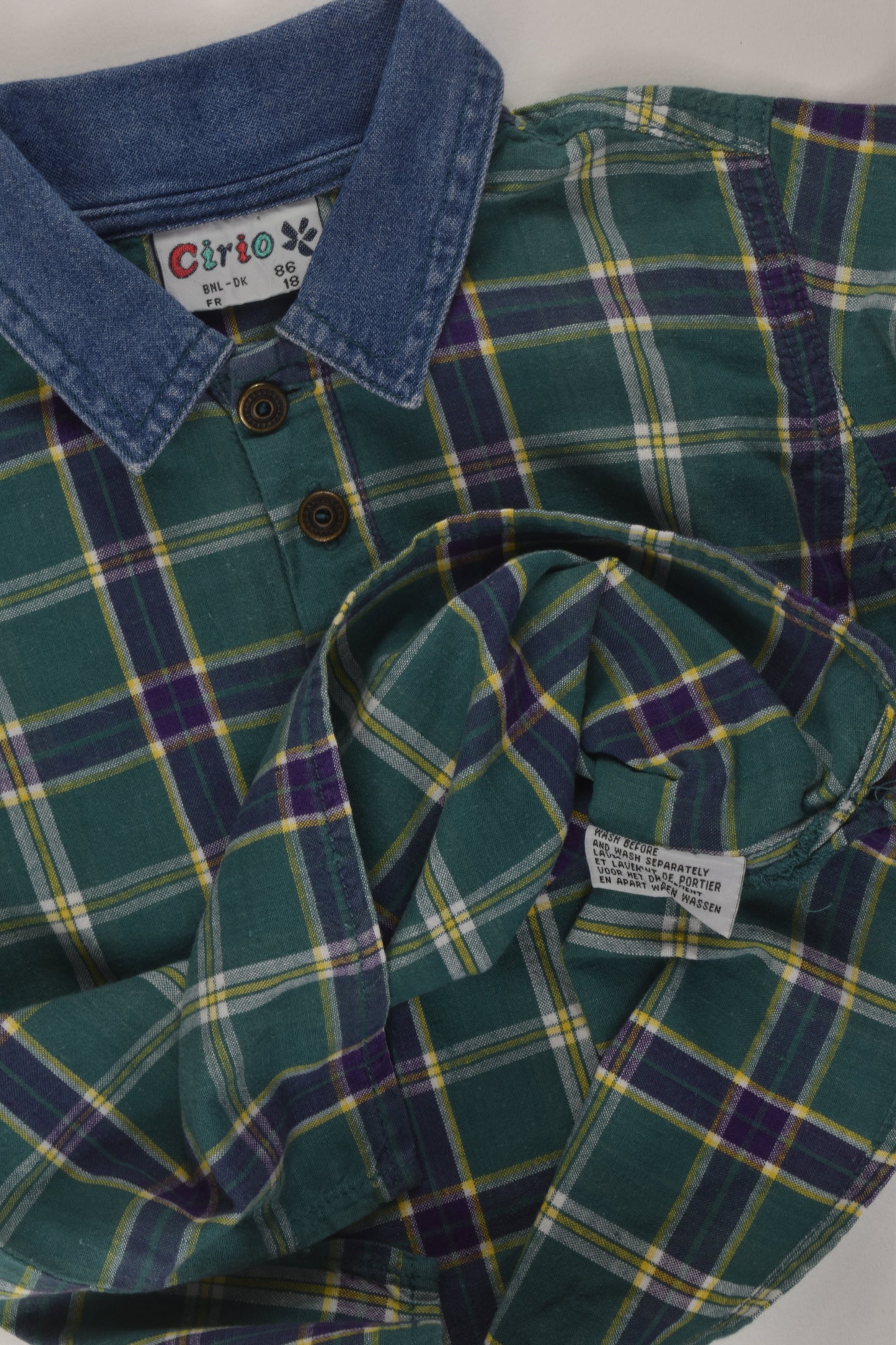 Cirio Size 1 Vintage Shirt