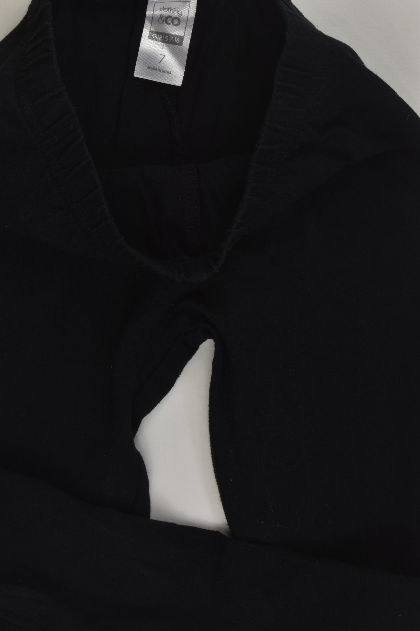 Clothing & Co Size 7 Black Leggings