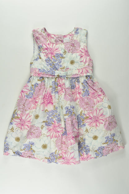 Color Mini Size 4 Lined Floral Dress
