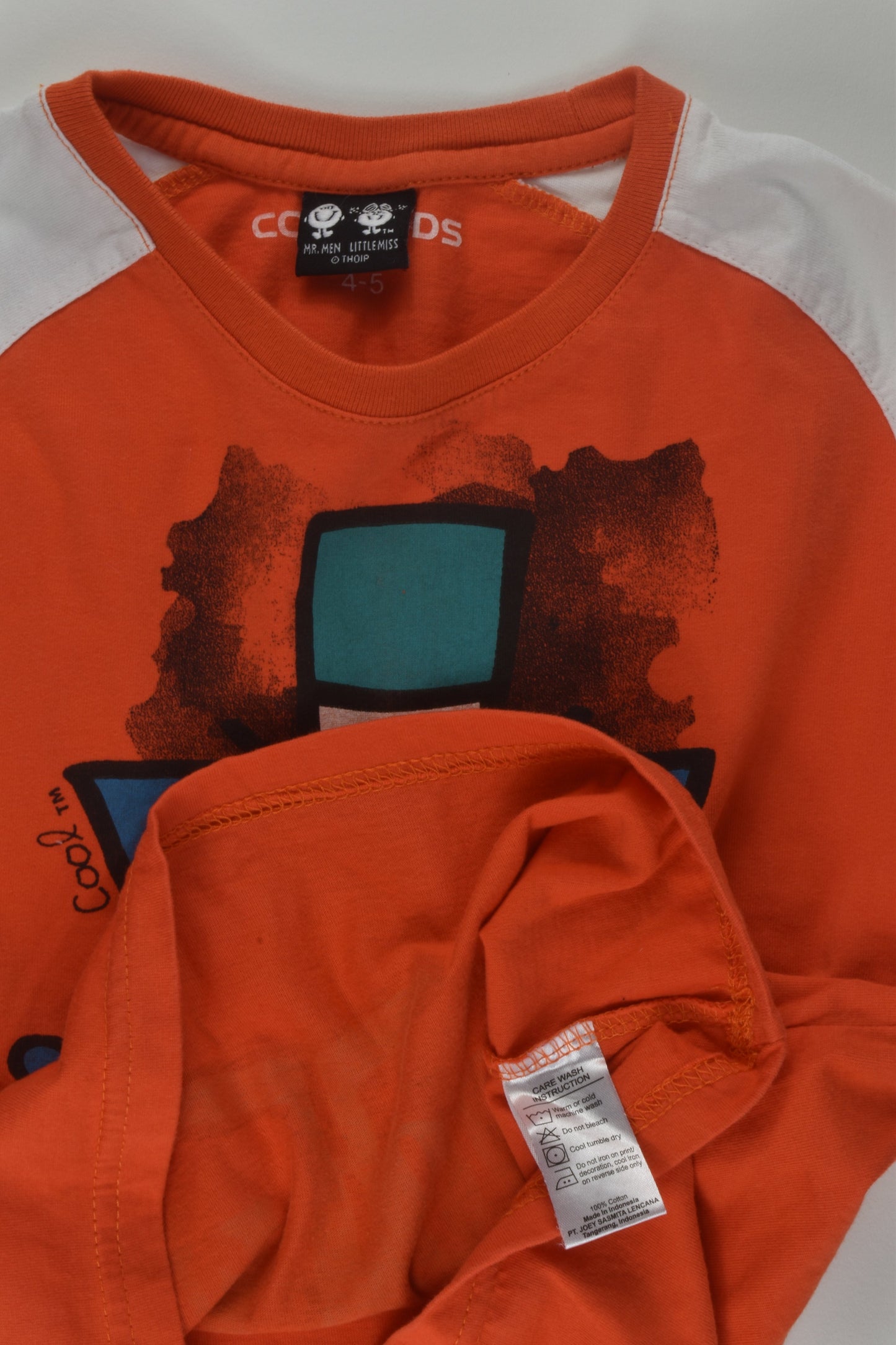 Cool Kids Size 4-5 Mr Cool T-shirt