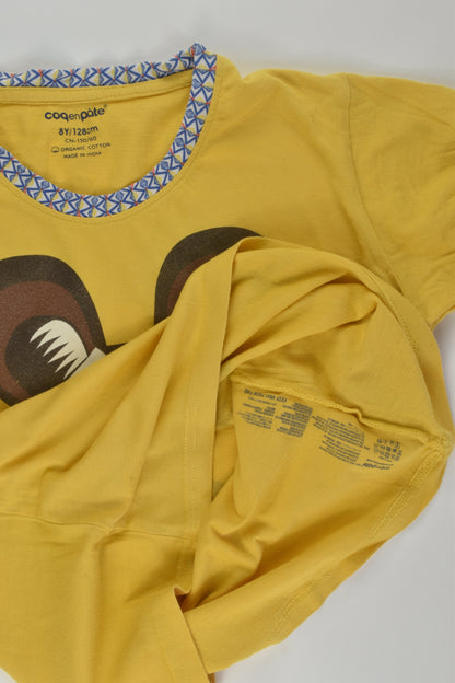 Coq en Pâte Size 8 Organic T-shirt