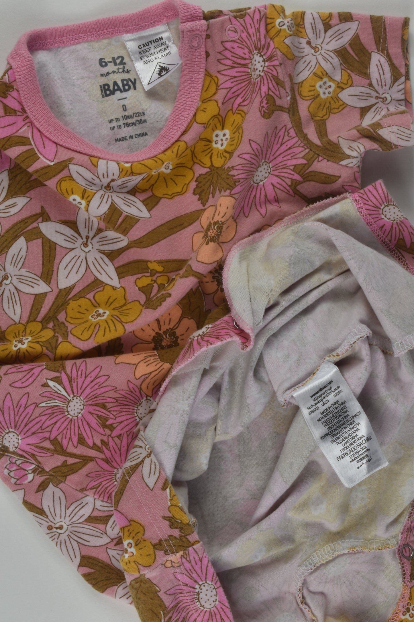 Cotton On Baby Size 0 Short Romper