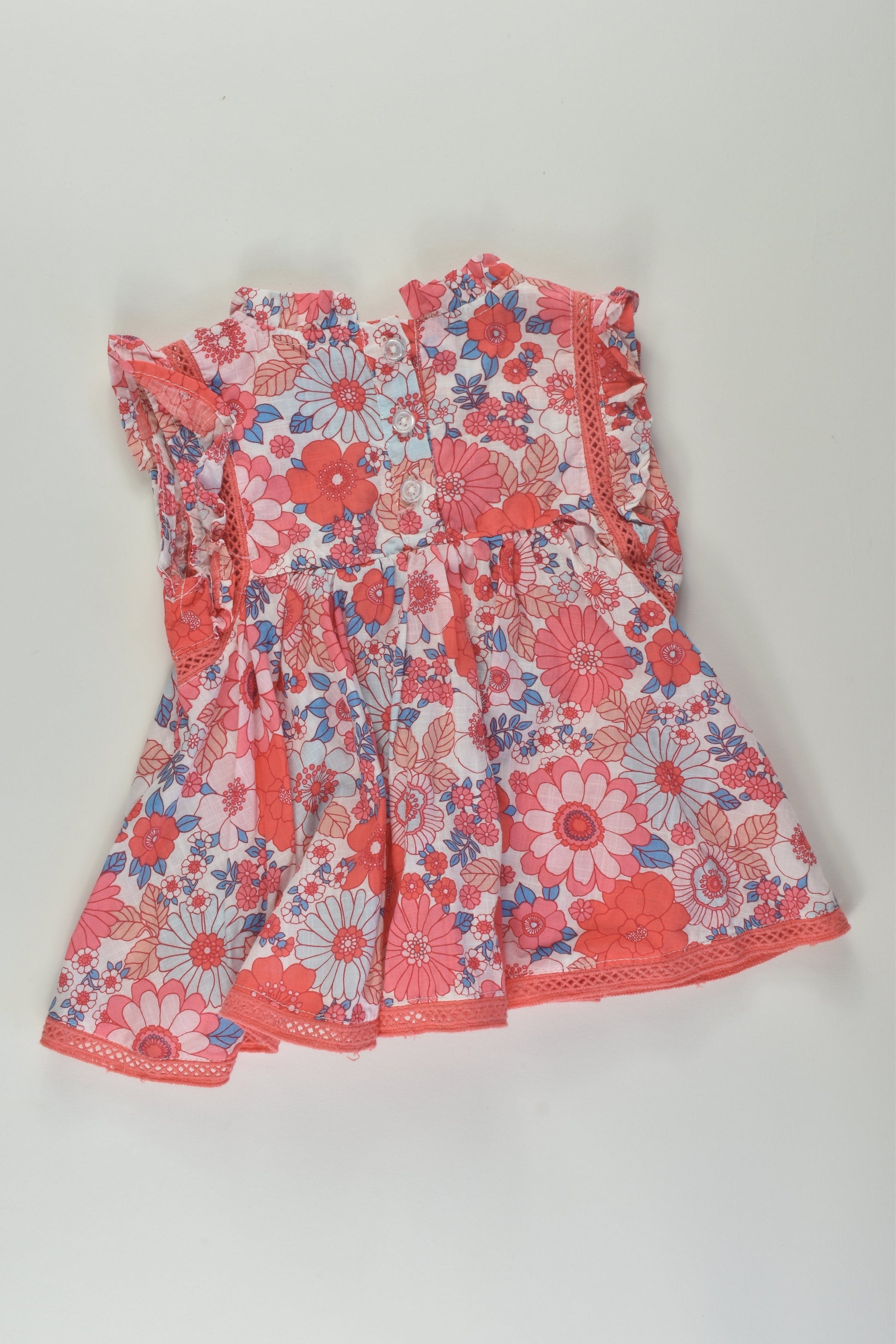 Cotton On Baby Size 000 Floral Dress