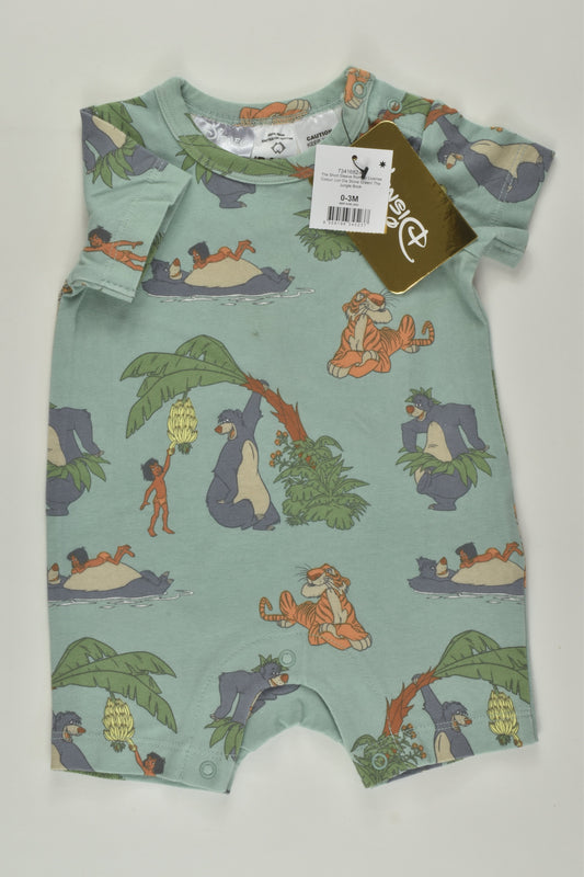 Cotton On Baby Size 000 Jungle Book Hort Romper