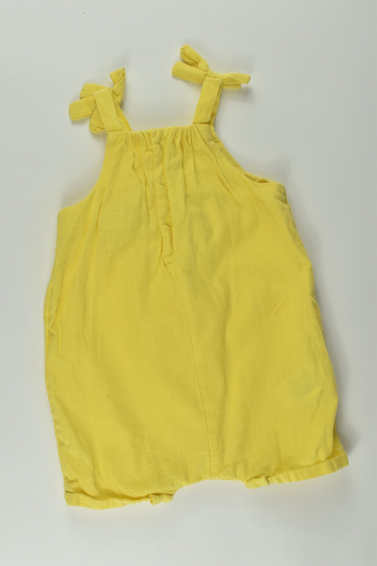 Cotton On Baby Size 000 Linen Blend Short Romper