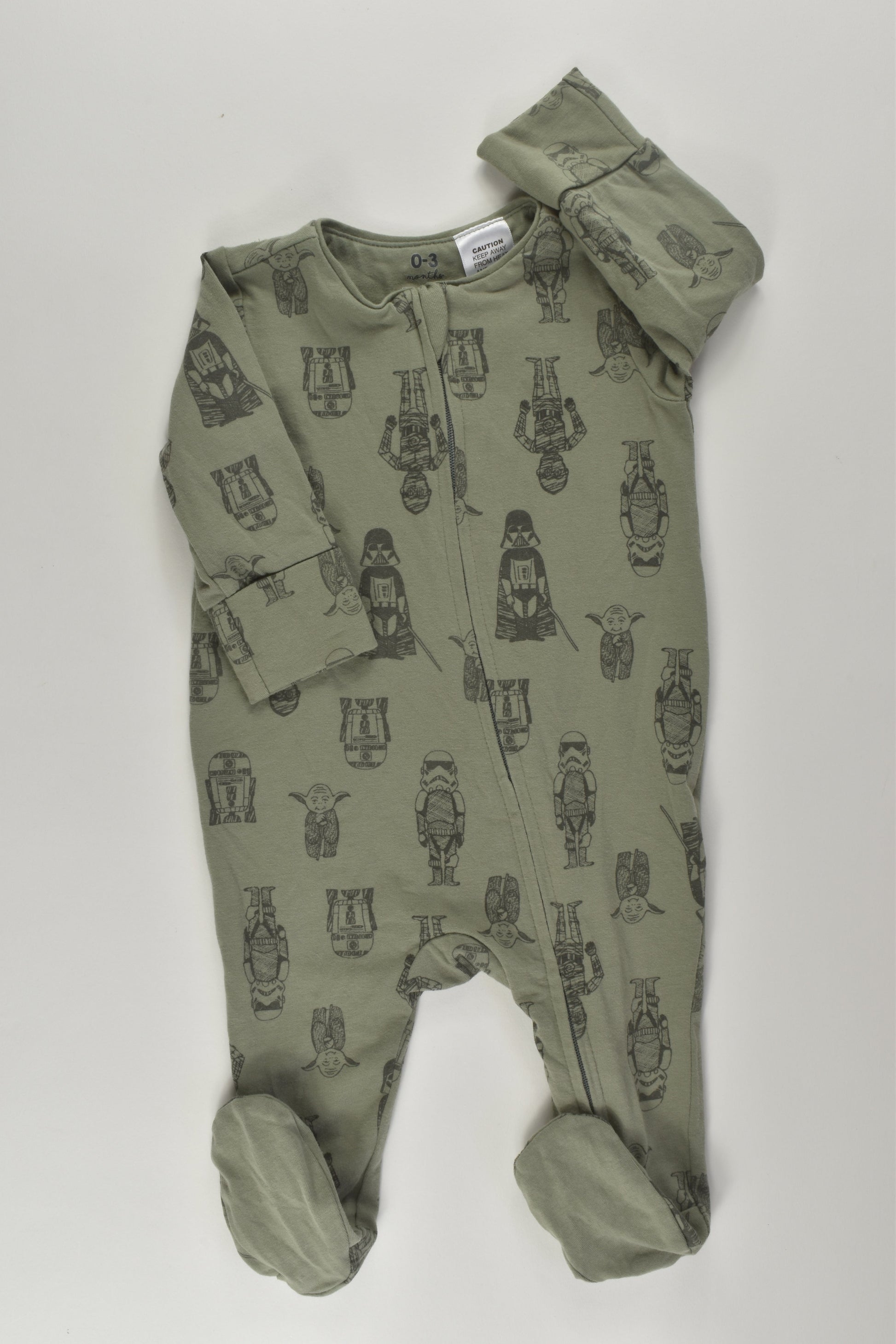 Cotton On Baby Size 000 Star Wars Romper