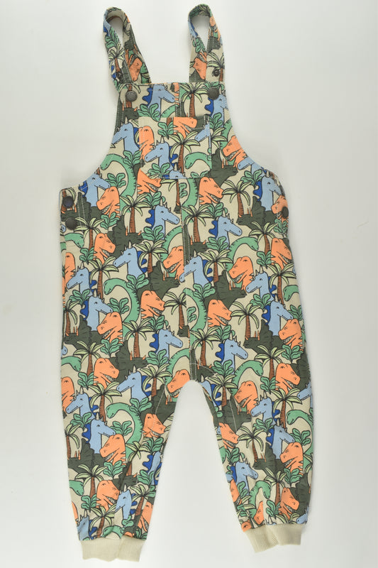 Cotton On Baby Size 2 Dinosaur Overalls