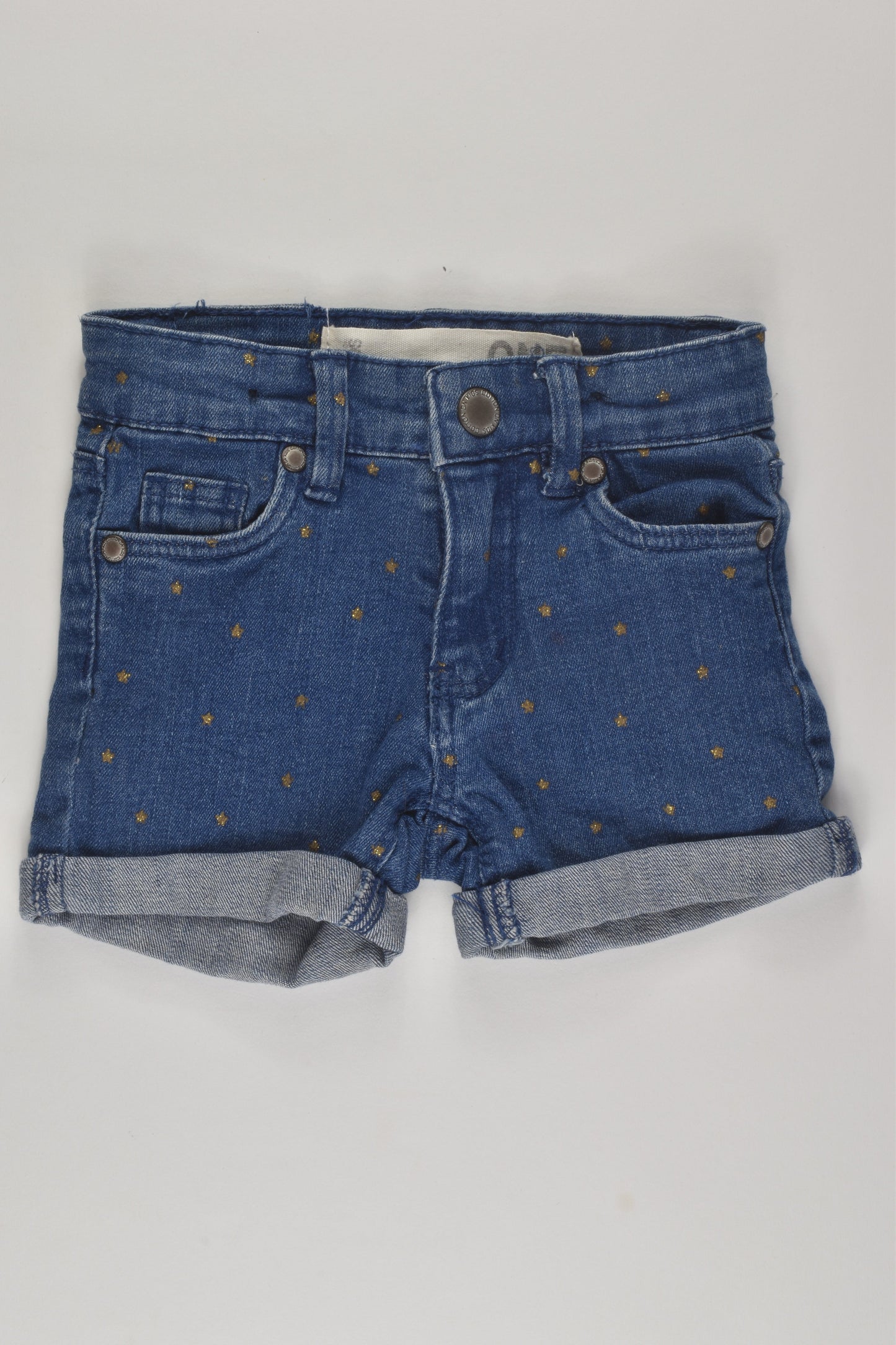 Cotton On Kids Size 1 Denim Shorts