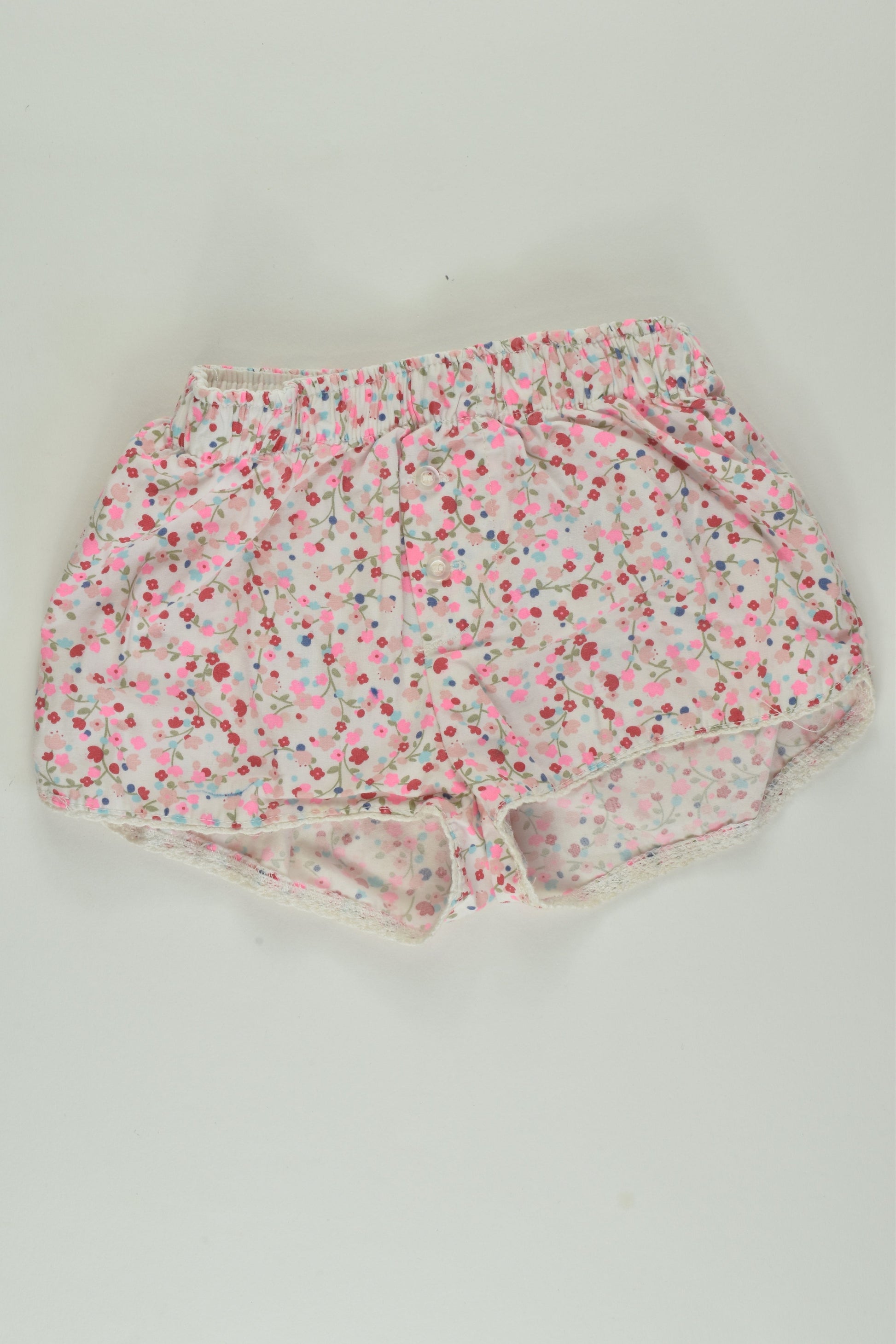 Cotton On Kids Size 1 Floral Shorts