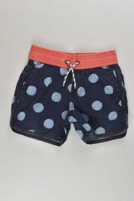 Cotton On Kids Size 1 'Isla Sola' Board Shorts