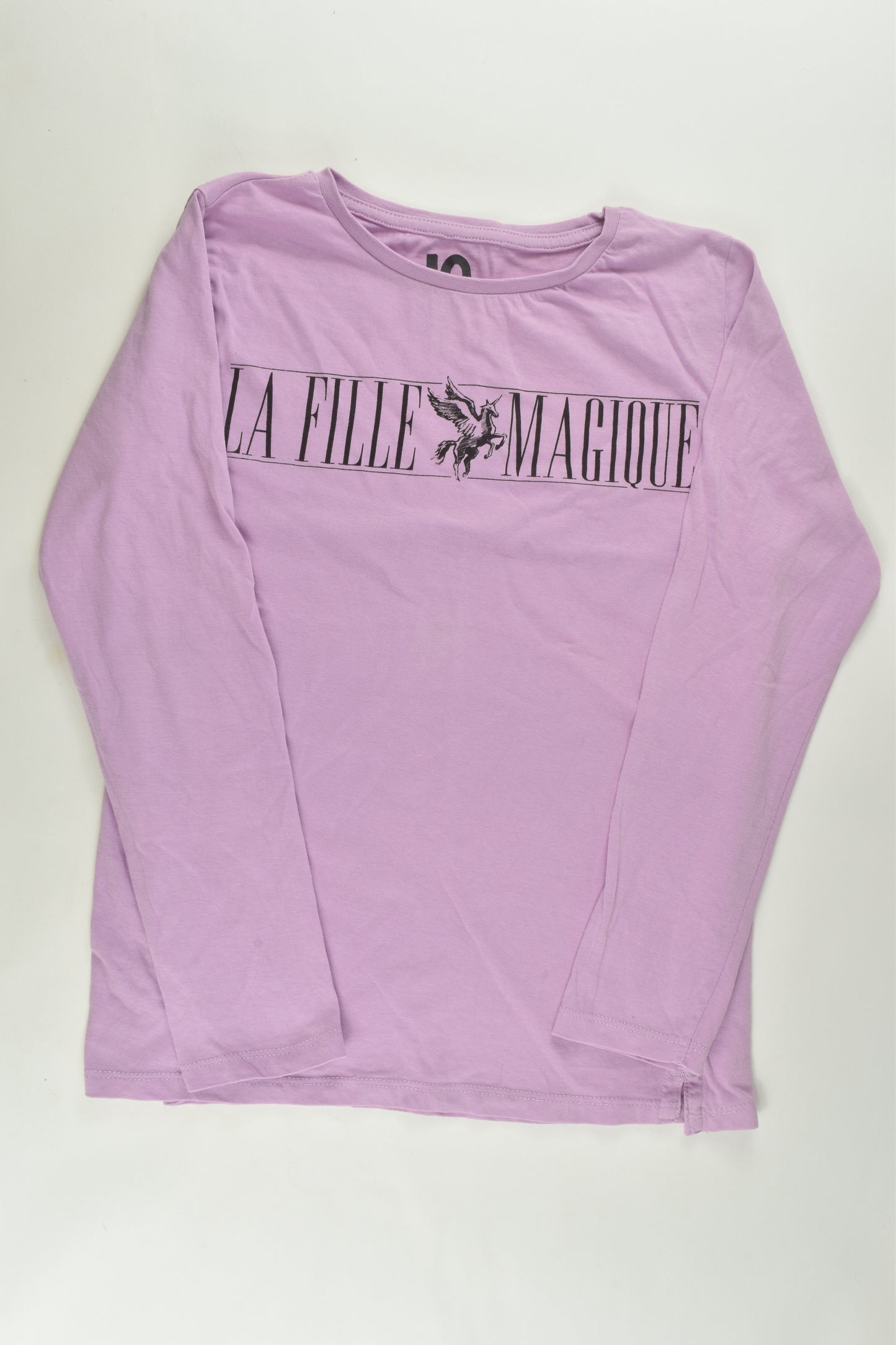 Cotton On Kids Size 10 'La Fille Magique' Top