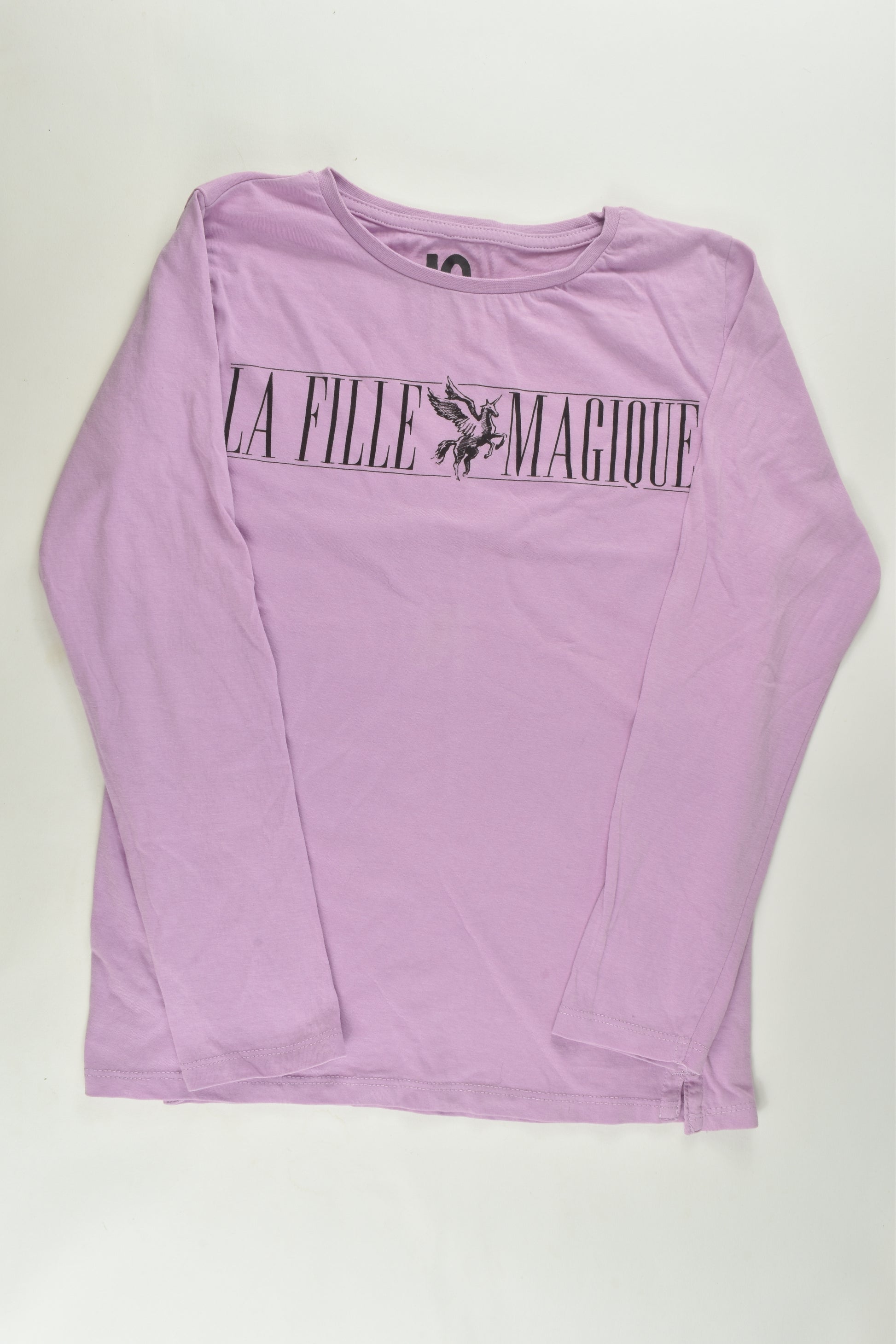 Cotton On Kids Size 10 'La Fille Magique' Top