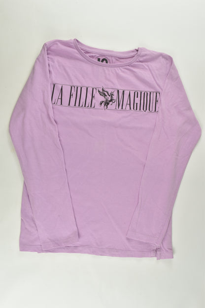 Cotton On Kids Size 10 'La Fille Magique' Top