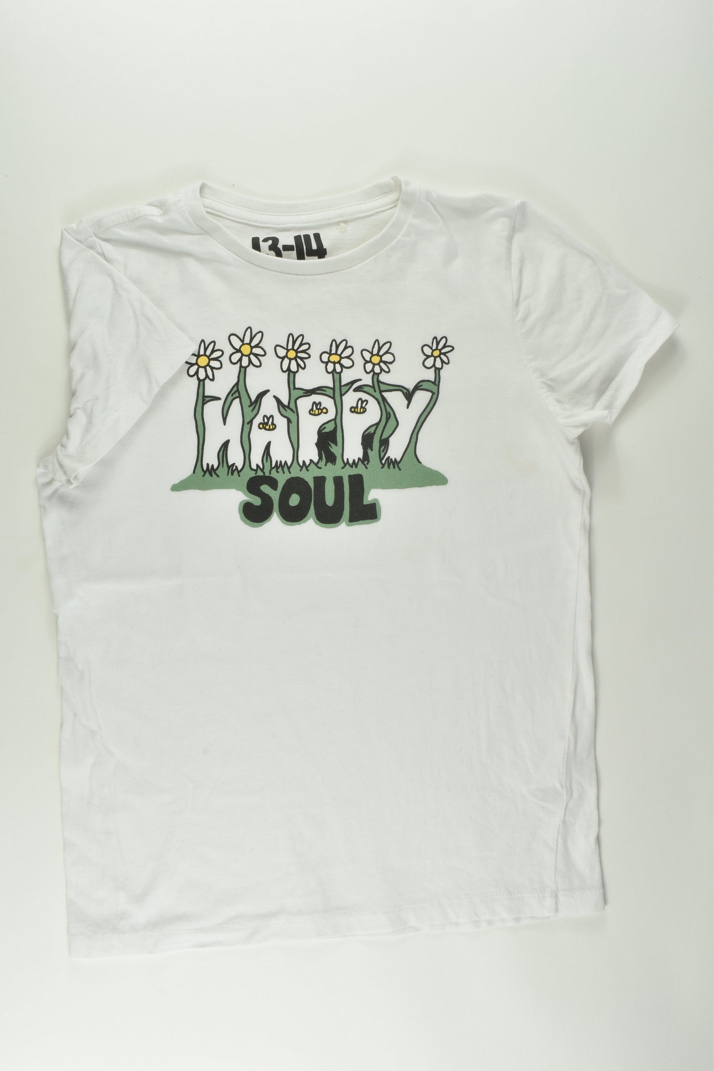 Cotton On Kids Size 13-14 'Happy Soul' T-shirt