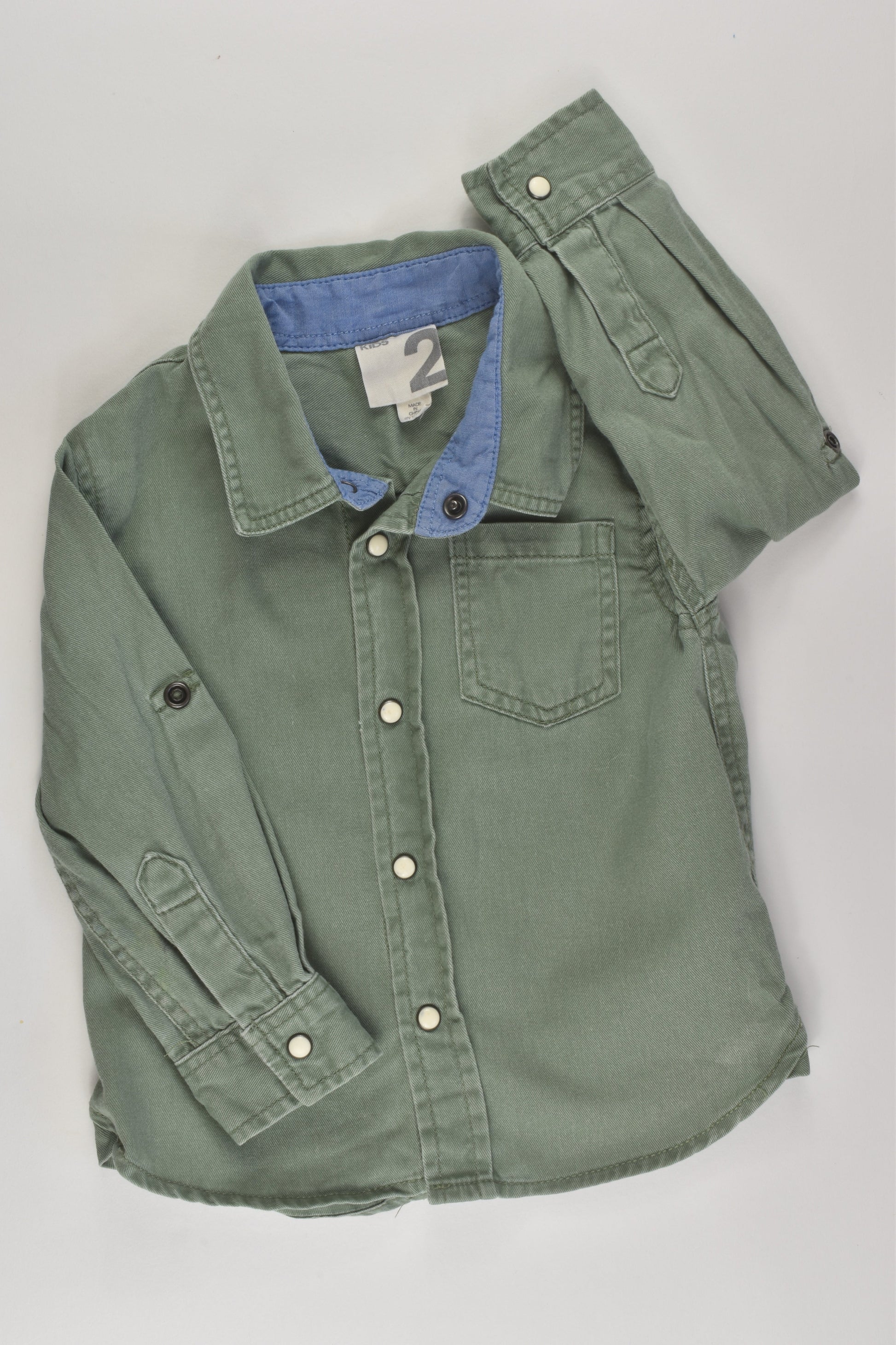 Cotton On Kids Size 2 Casual Shirt