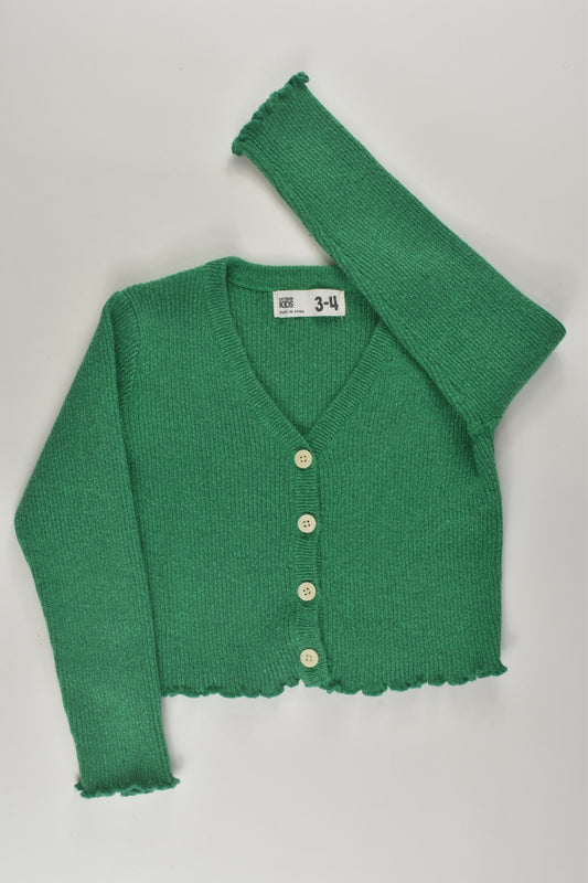 Cotton On Kids Size 3-4 Metallic Cardigan