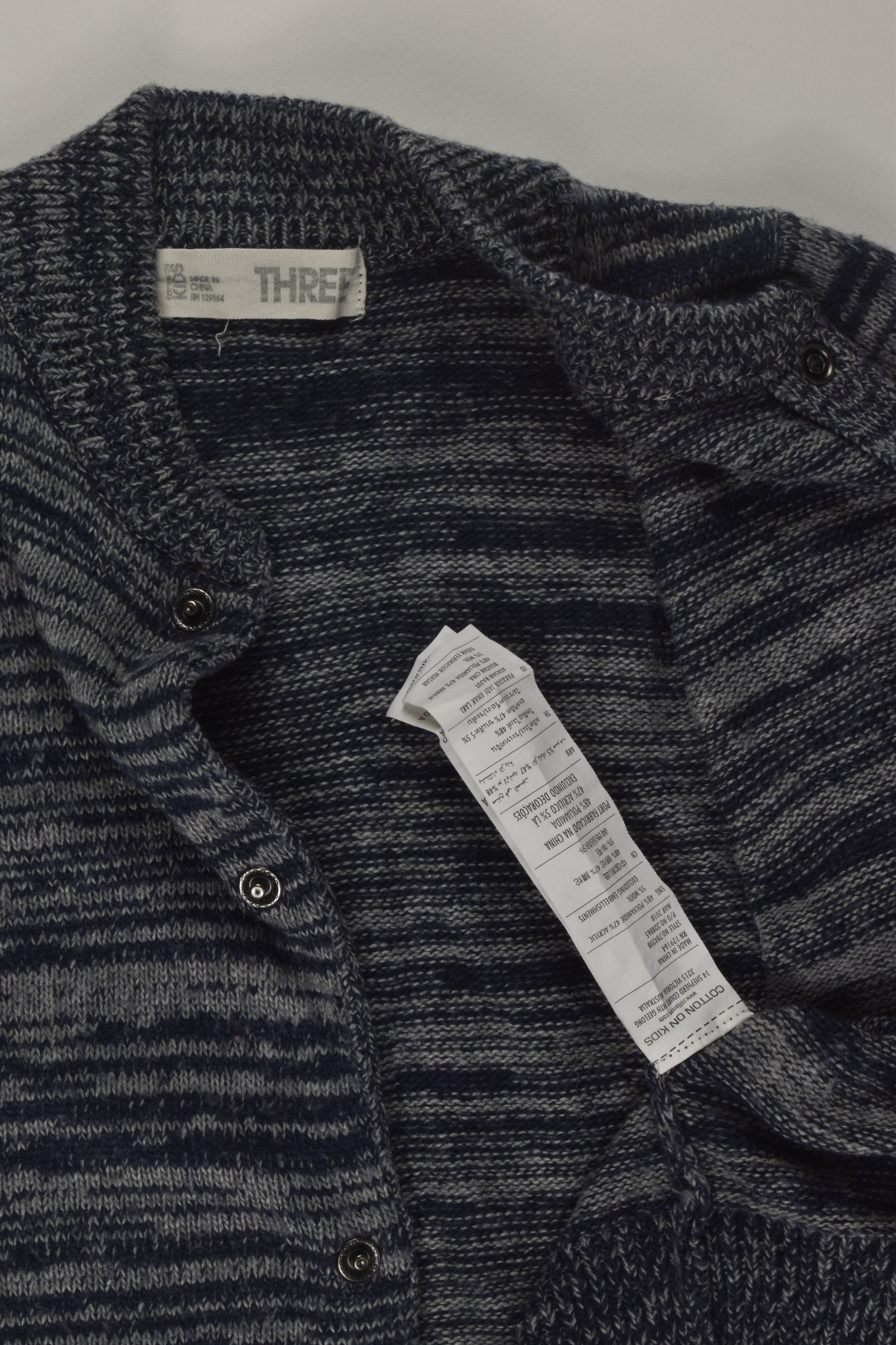 Cotton On Kids Size 3 Knit Cardigan