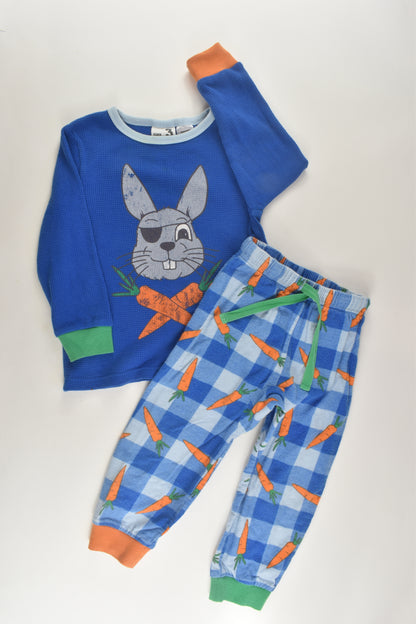 Cotton On Kids Size 3 Rabbit and Carrots Pyjamas