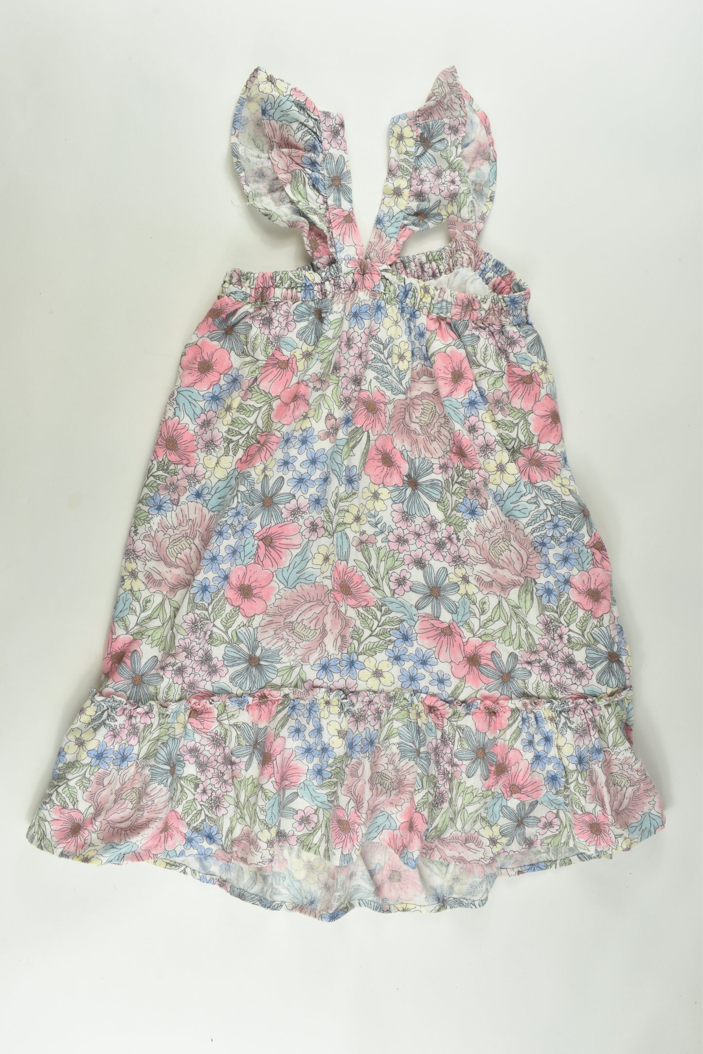 Cotton On Kids Size 4 Linen Blend Dress