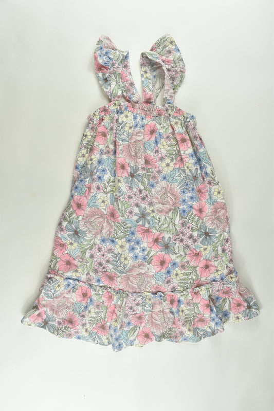 Cotton On Kids Size 4 Linen Blend Dress