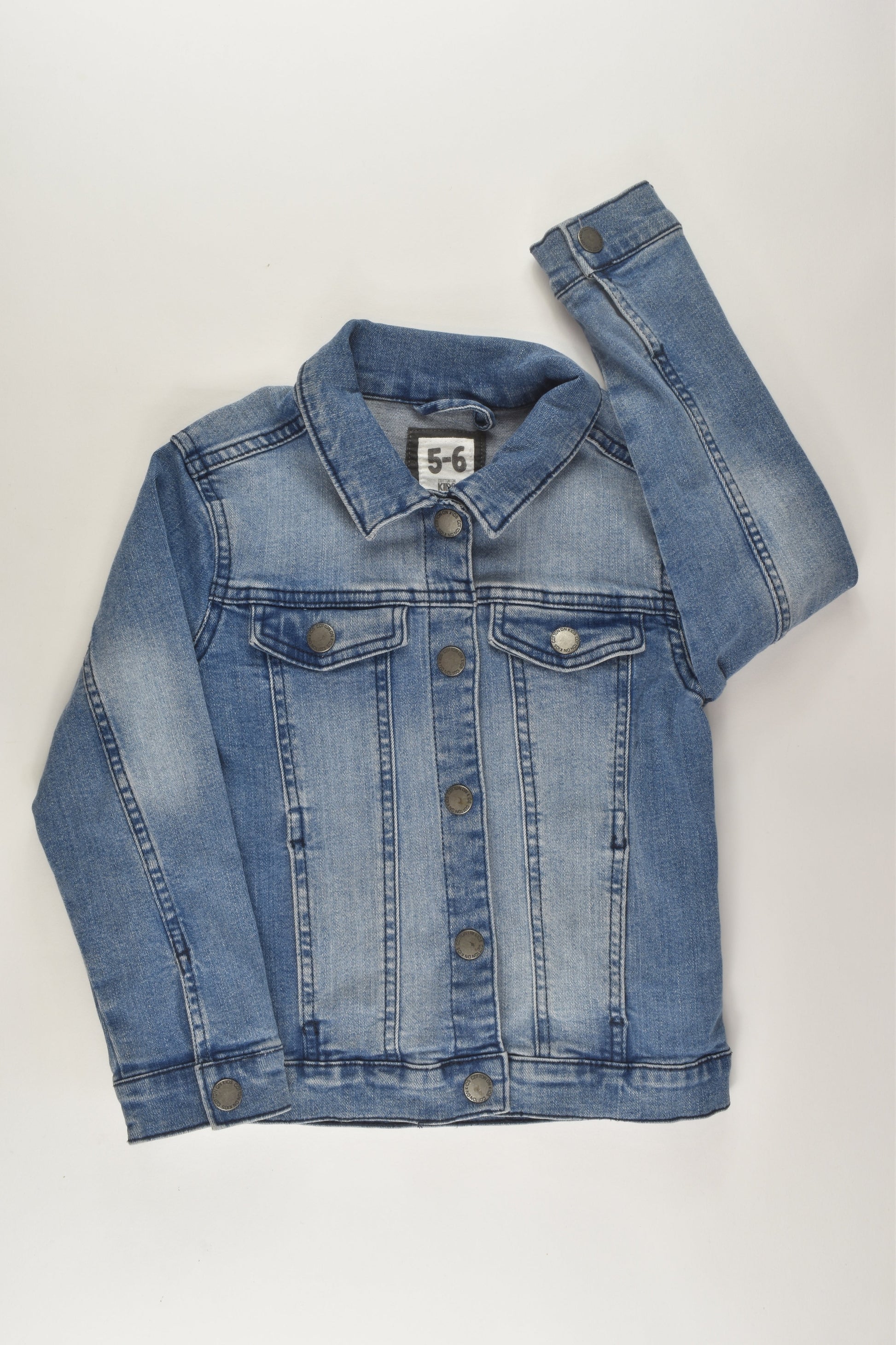 Cotton On Kids Size 5-6 Denim Jacket