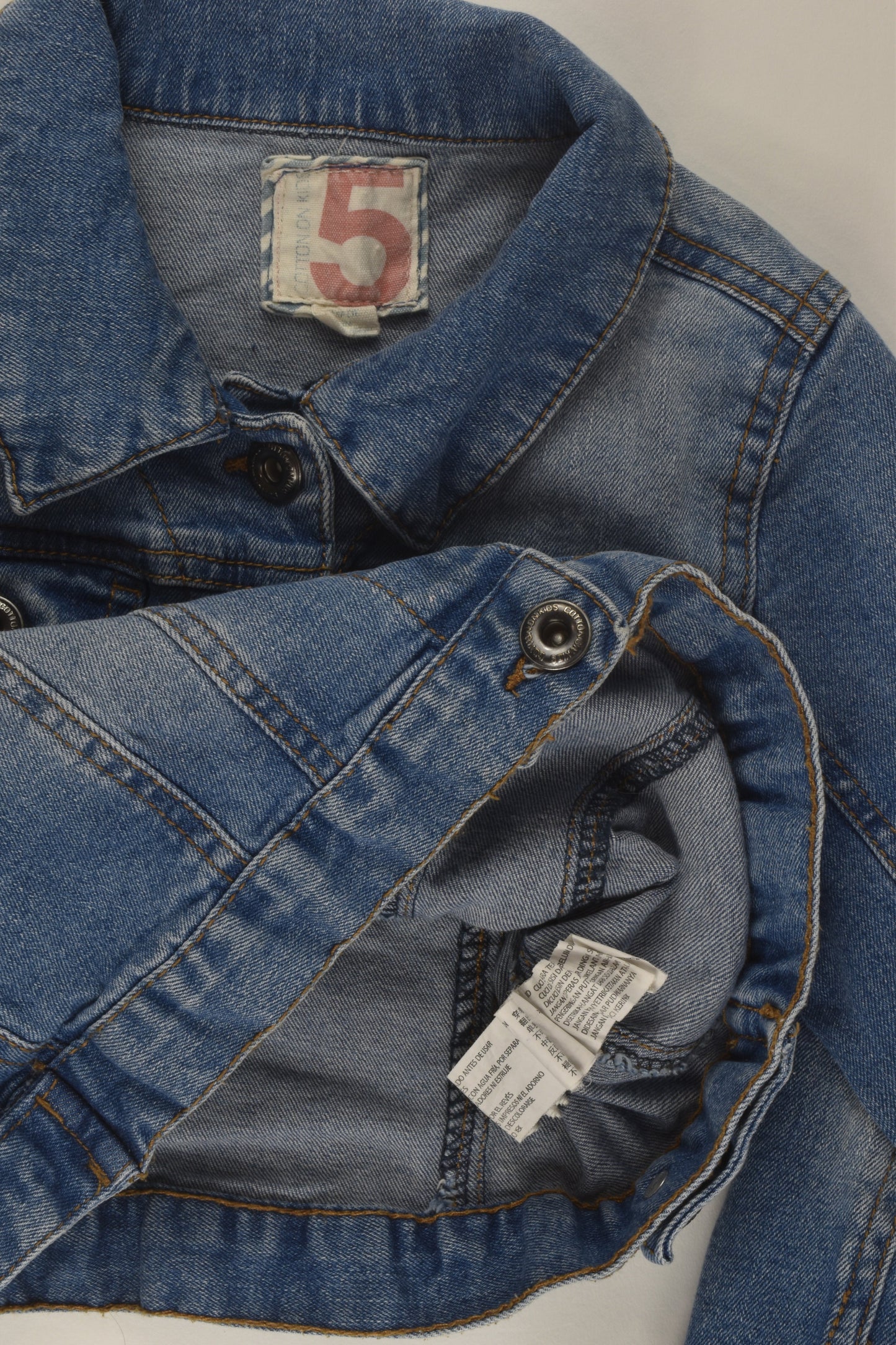 Cotton On Kids Size 5 Denim Jacket