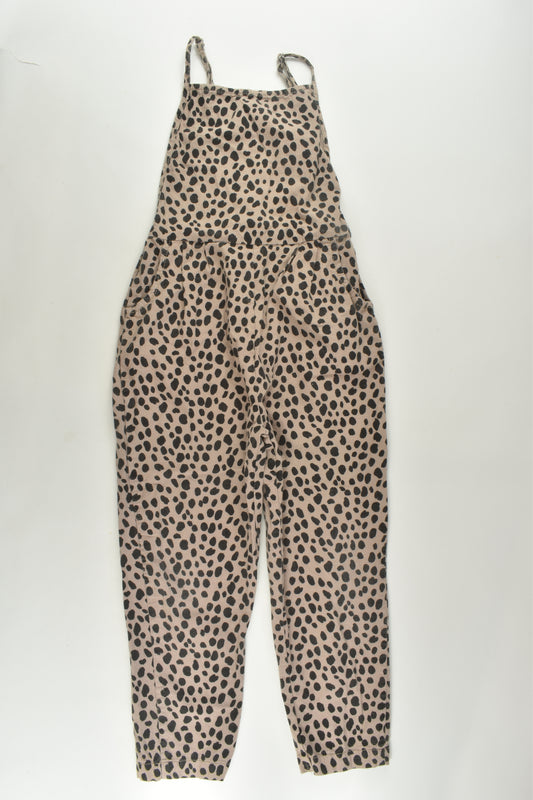 Cotton On Kids Size 5 Leopard Print Overalls