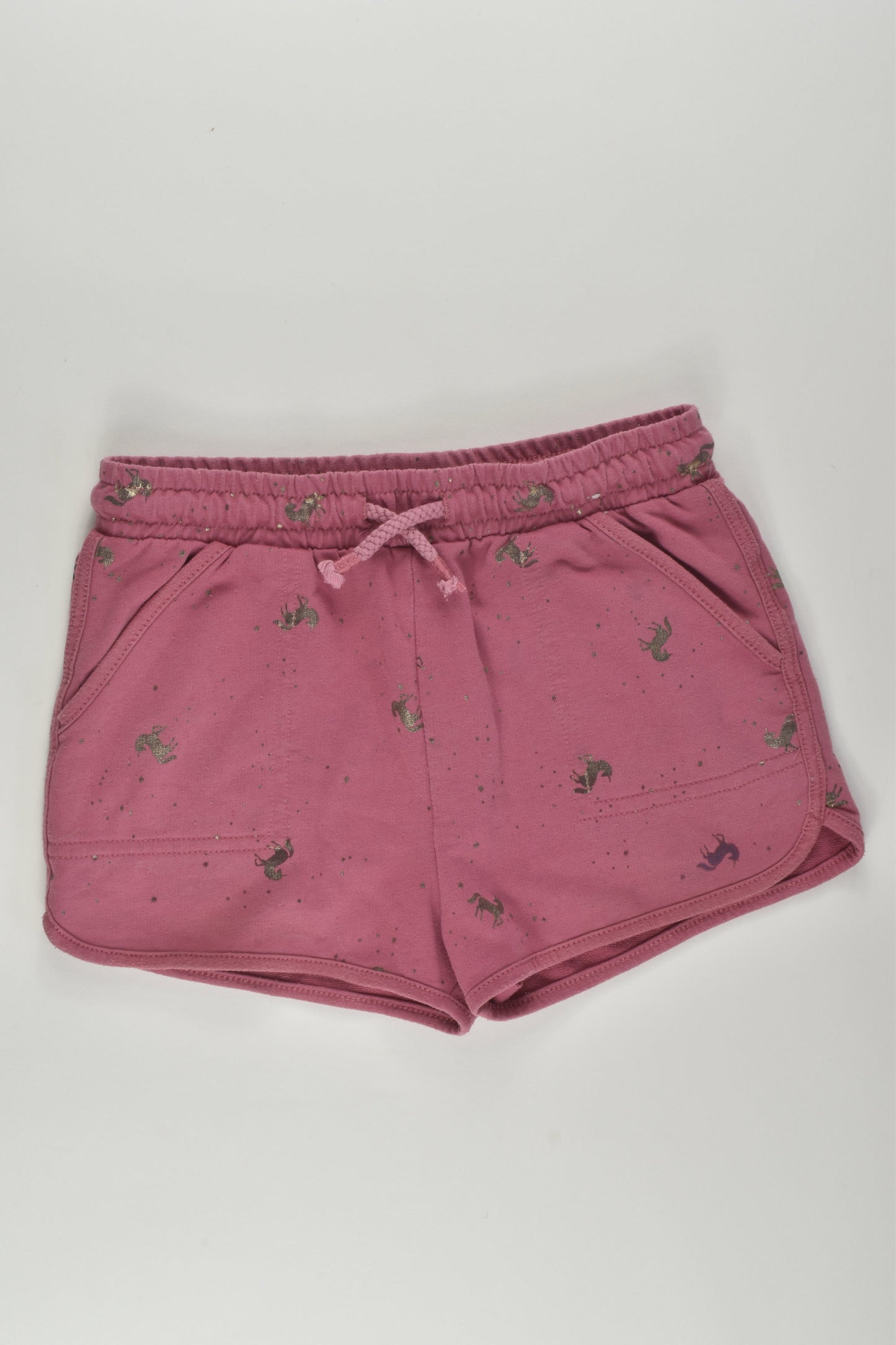Cotton On Kids Size 5 Unicorn Shorts