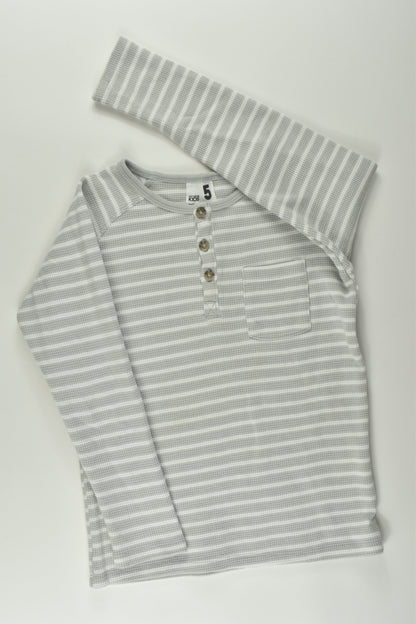 Cotton On Kids Size 5 Waffle Top