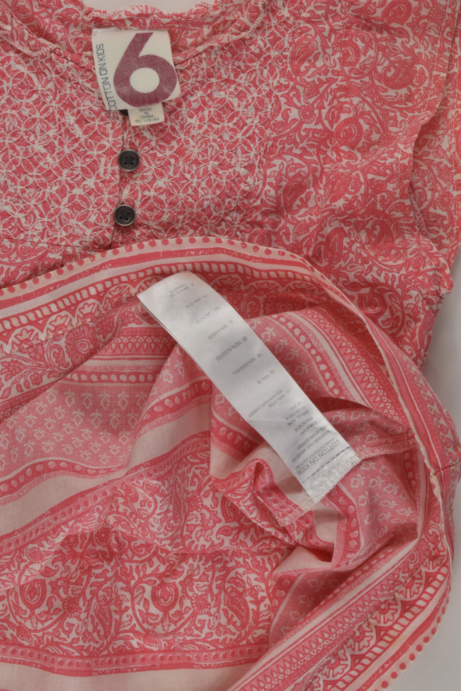 Cotton On Kids Size 6 Blouse