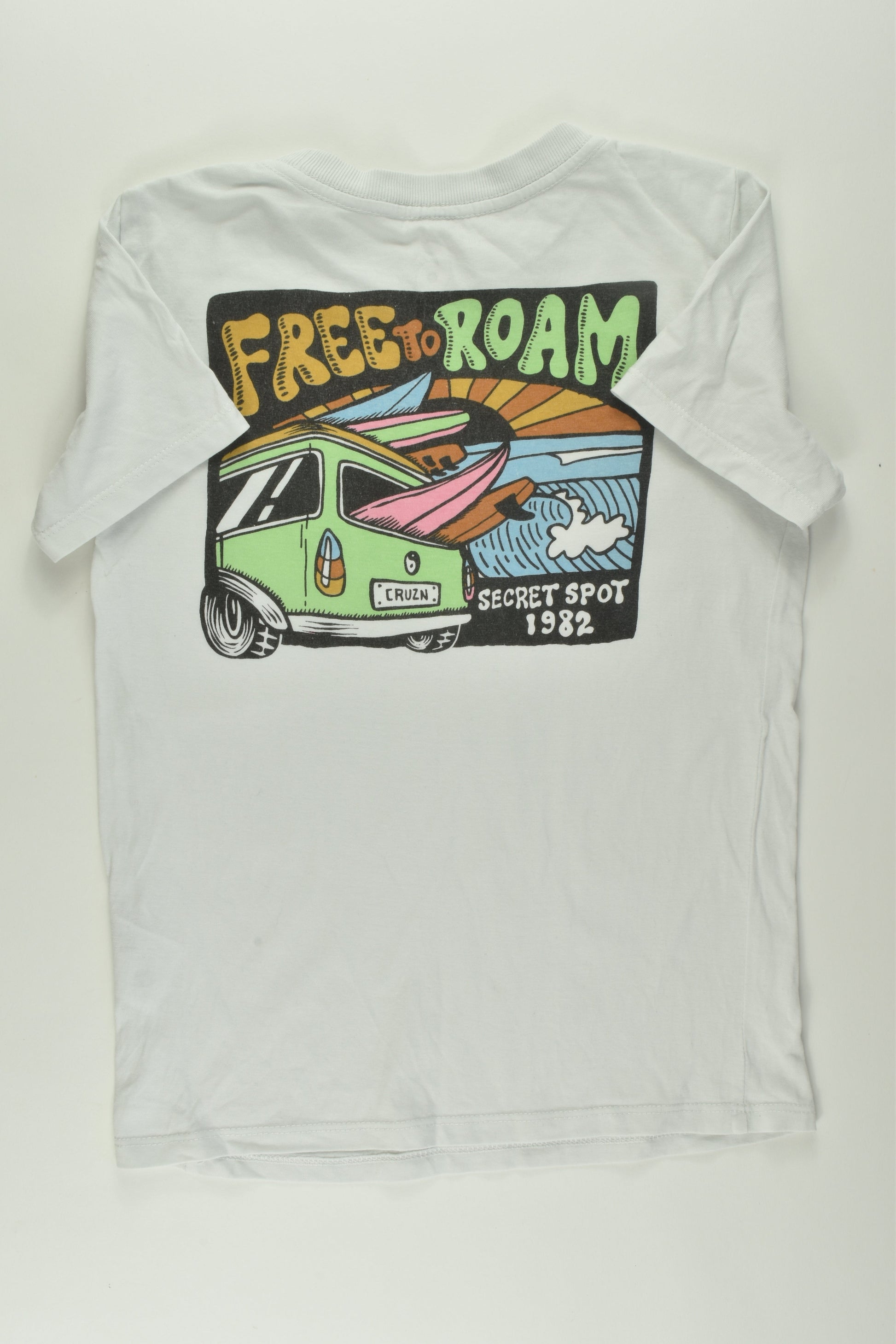 Cotton On Kids Size 6 'Free to Roam' T-shirt
