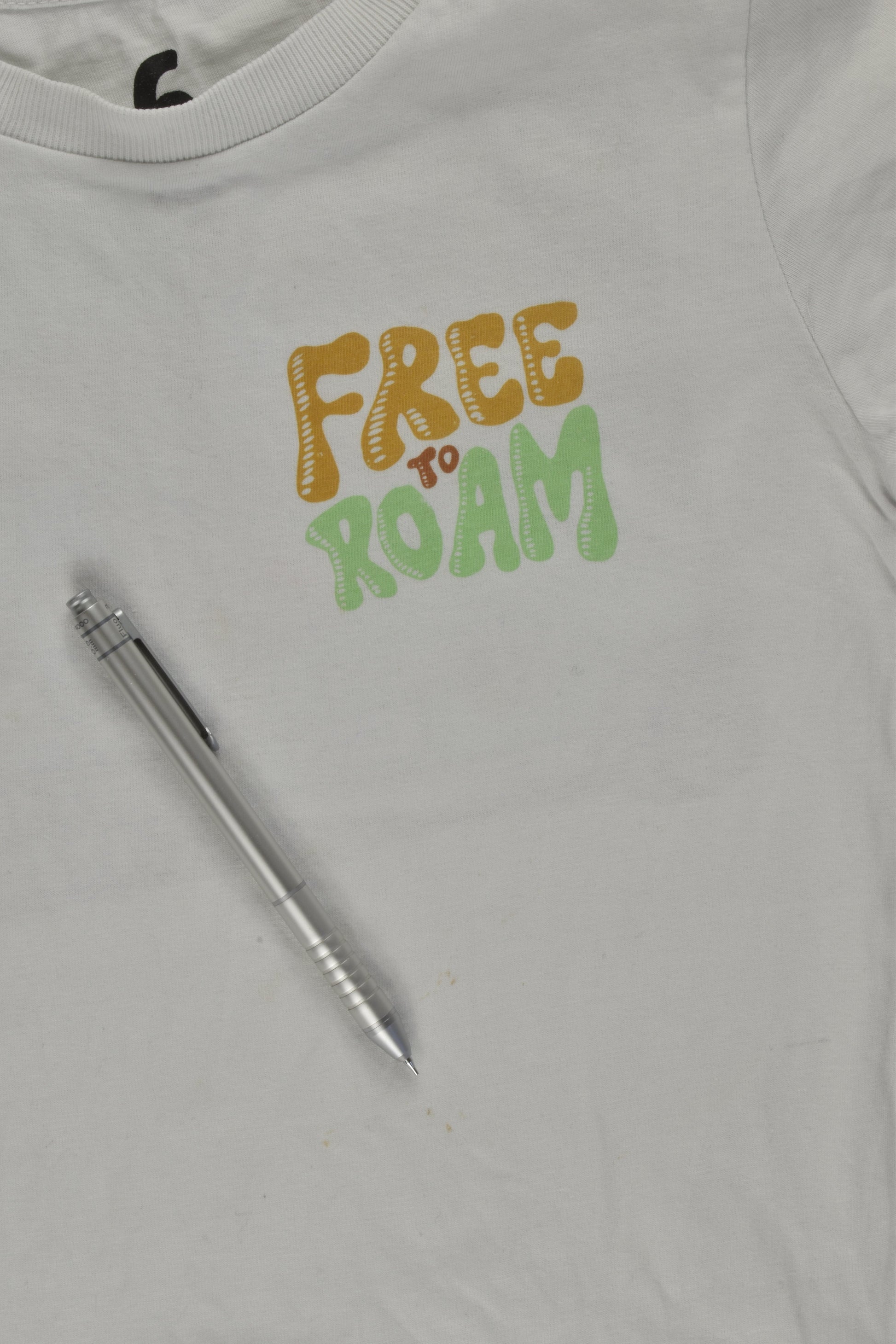 Cotton On Kids Size 6 'Free to Roam' T-shirt