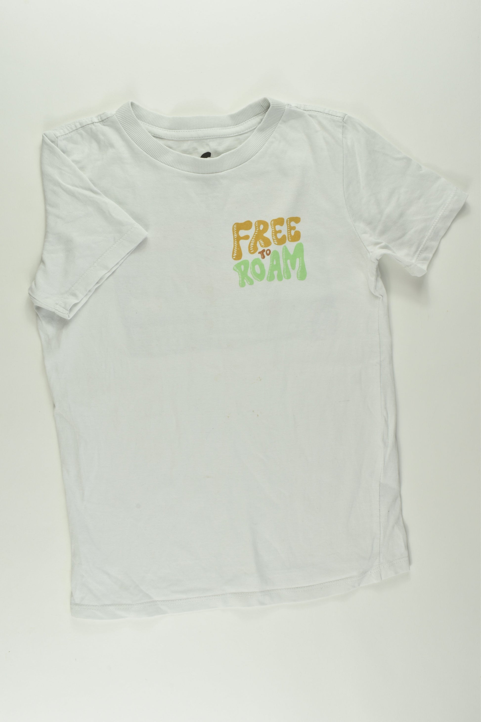 Cotton On Kids Size 6 'Free to Roam' T-shirt
