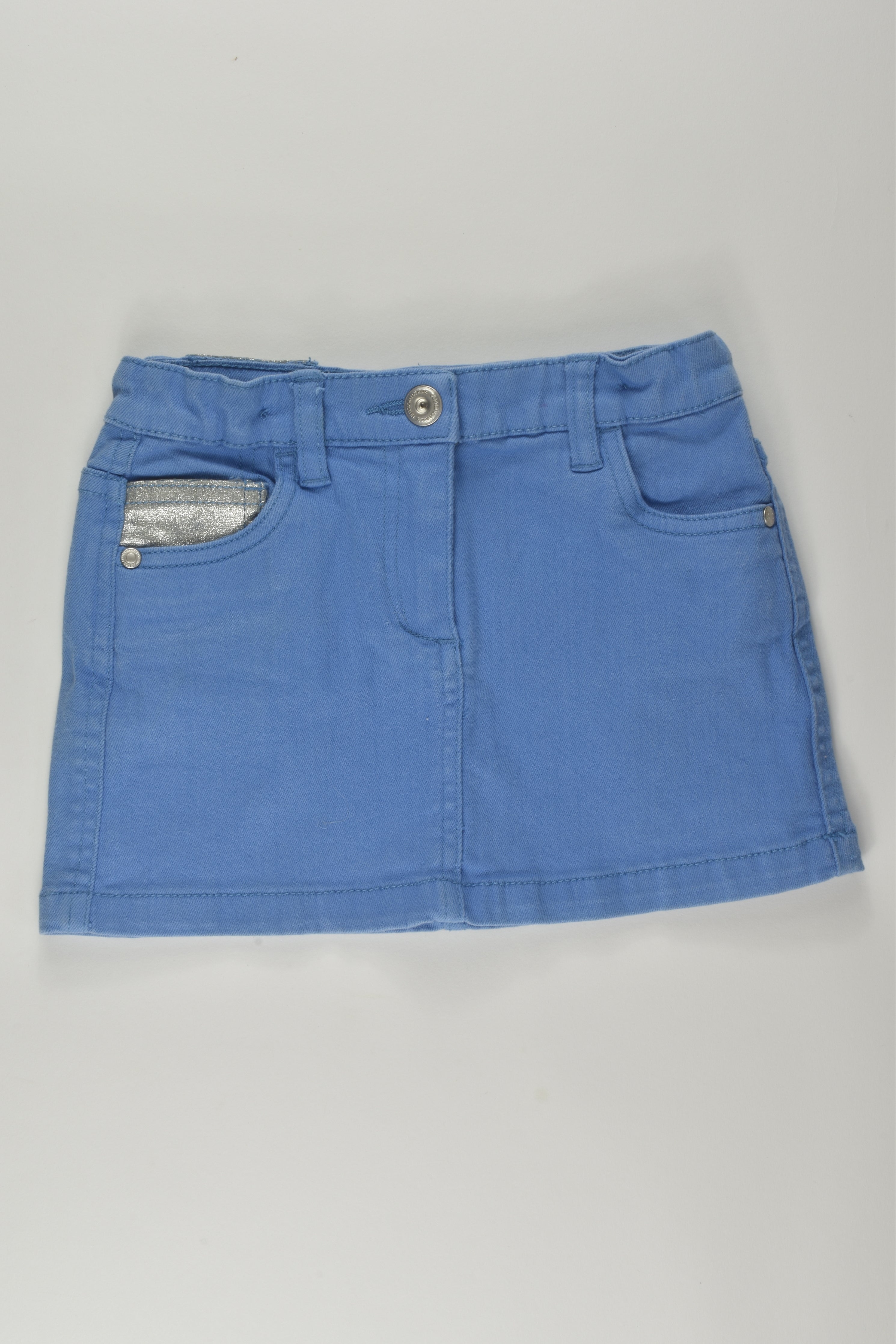 Denim mini clearance skirt size 6