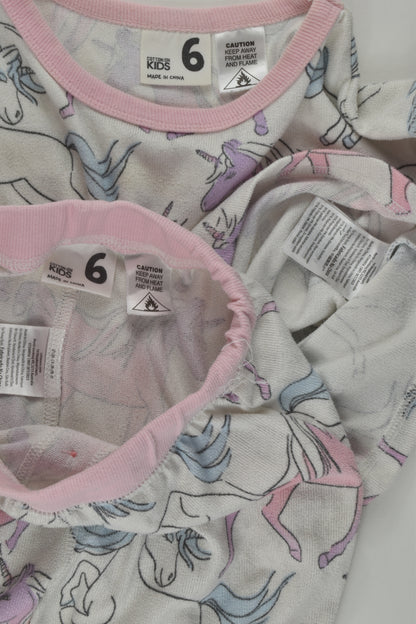 Cotton On Kids Size 6 Unicorn Pyjamas