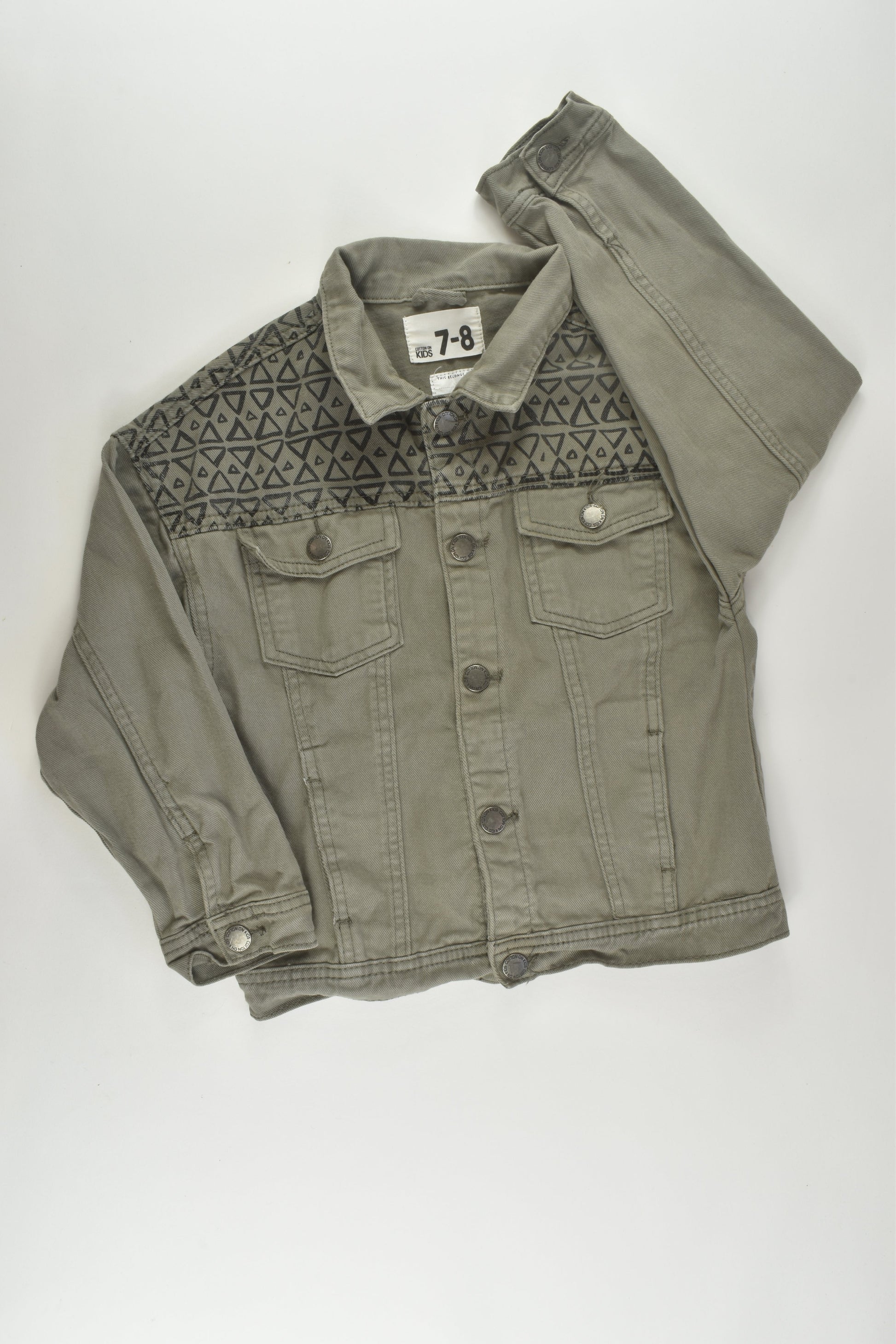 Cotton On Kids Size 7-8 Denim Jacket