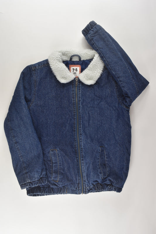 Cotton On Kids Size 7-8 Warm Denim Jacket